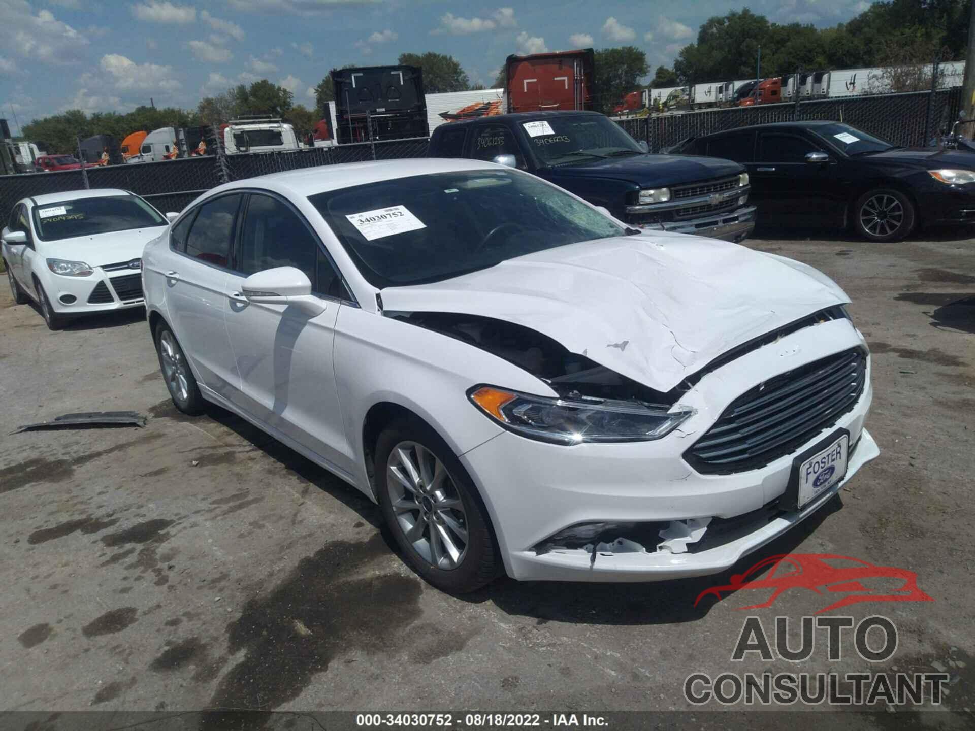 FORD FUSION 2017 - 3FA6P0HD0HR114319