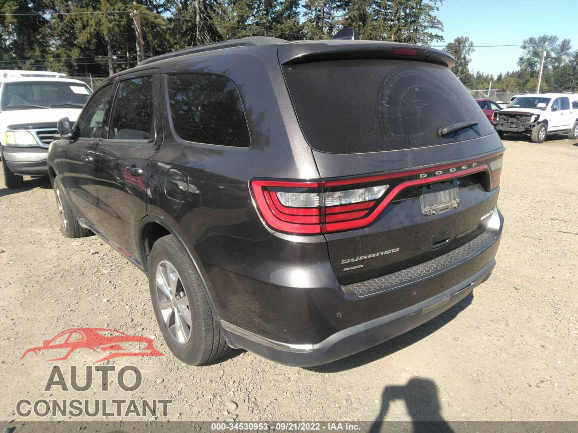 DODGE DURANGO 2016 - 1C4RDJDG4GC393244