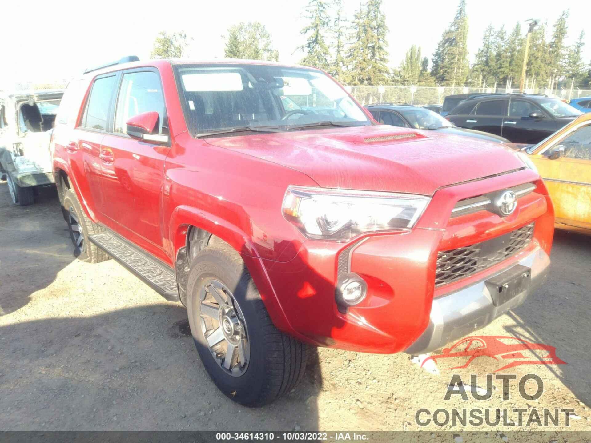 TOYOTA 4RUNNER 2022 - JTEPU5JR3N6007411