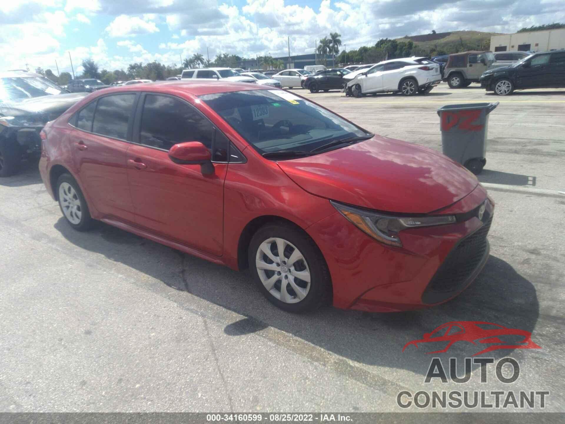 TOYOTA COROLLA 2021 - 5YFEPMAE6MP149642