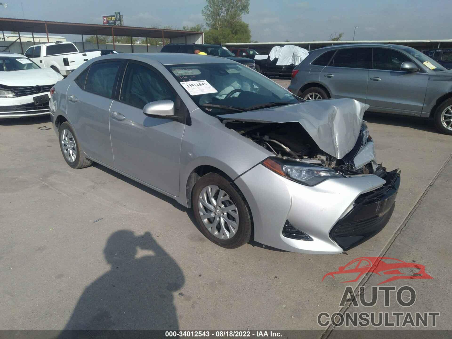TOYOTA COROLLA 2017 - 5YFBURHE1HP668375