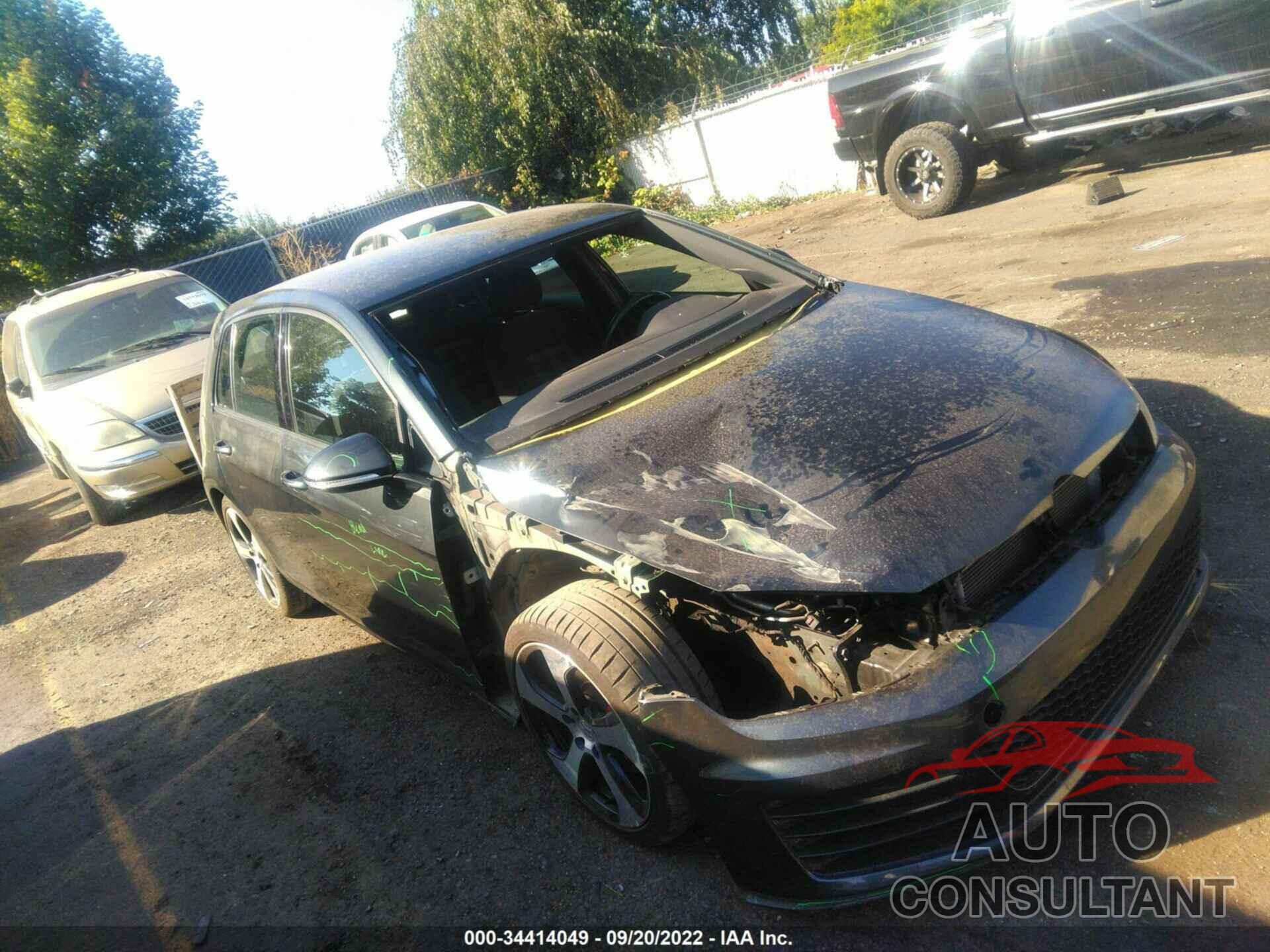 VOLKSWAGEN GOLF GTI 2016 - 3VW4T7AU6GM055494