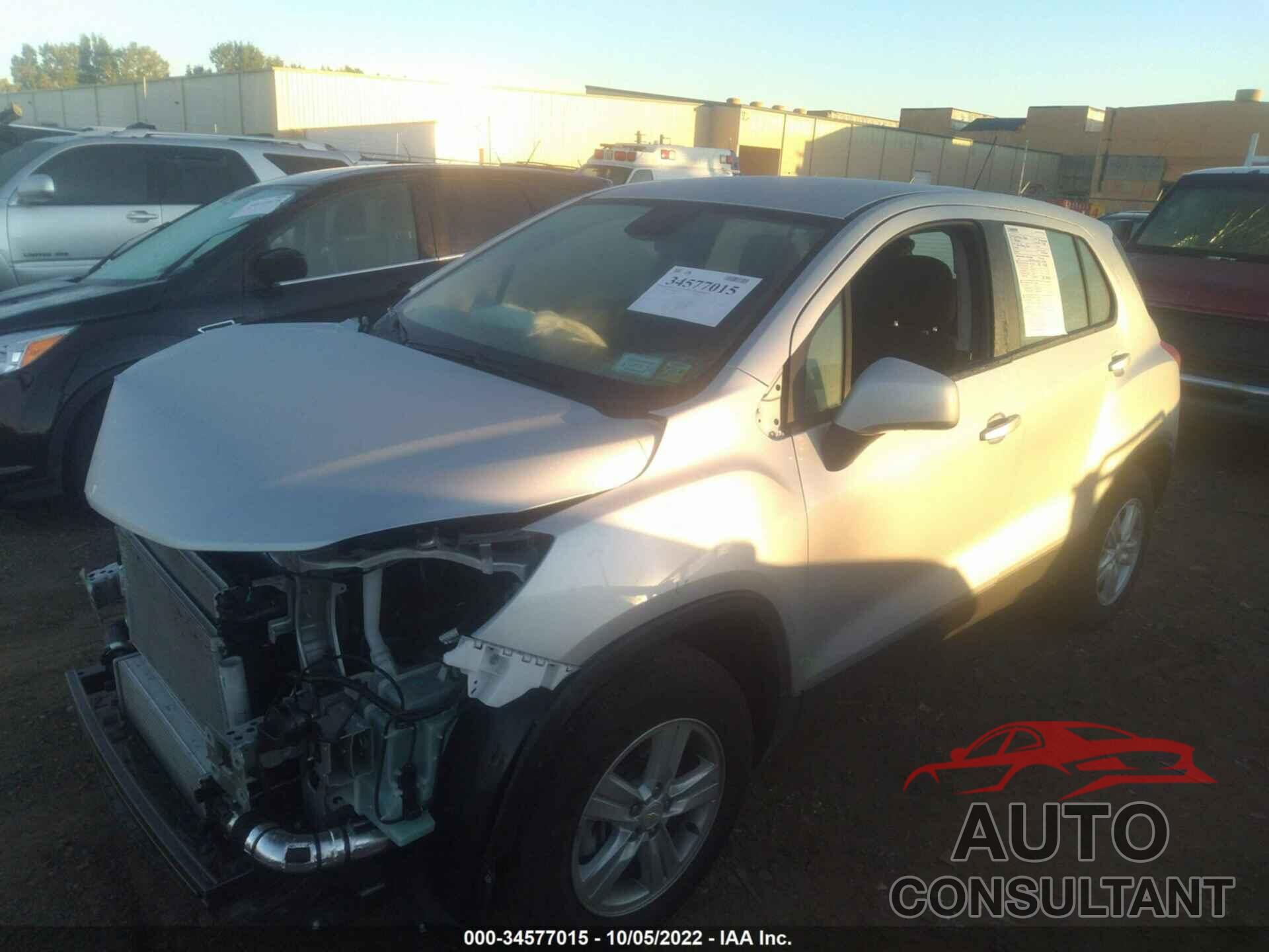 CHEVROLET TRAX 2022 - KL7CJNSM2NB515887