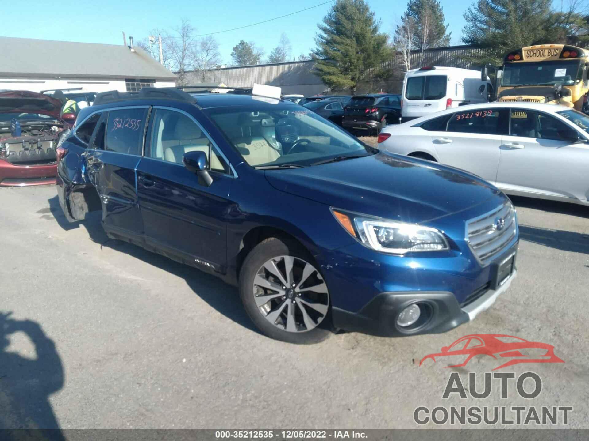 SUBARU OUTBACK 2016 - 4S4BSANC3G3327752