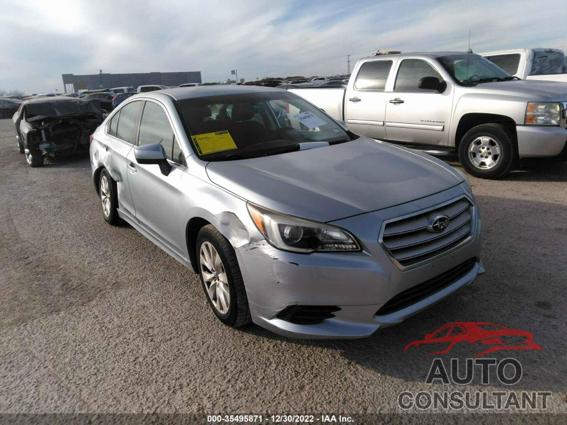 SUBARU LEGACY 2016 - 4S3BNBC67G3030675