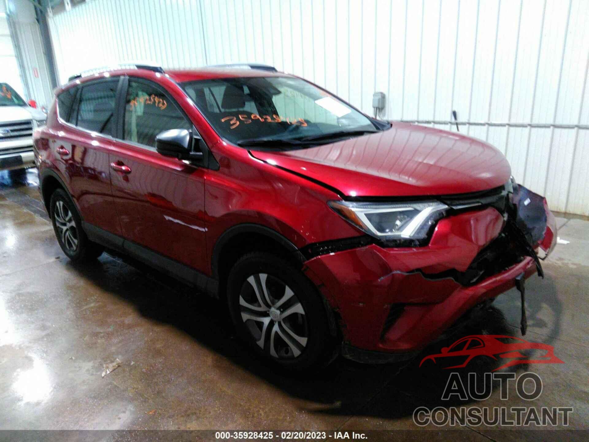 TOYOTA RAV4 2018 - JTMBFREV4JD236774