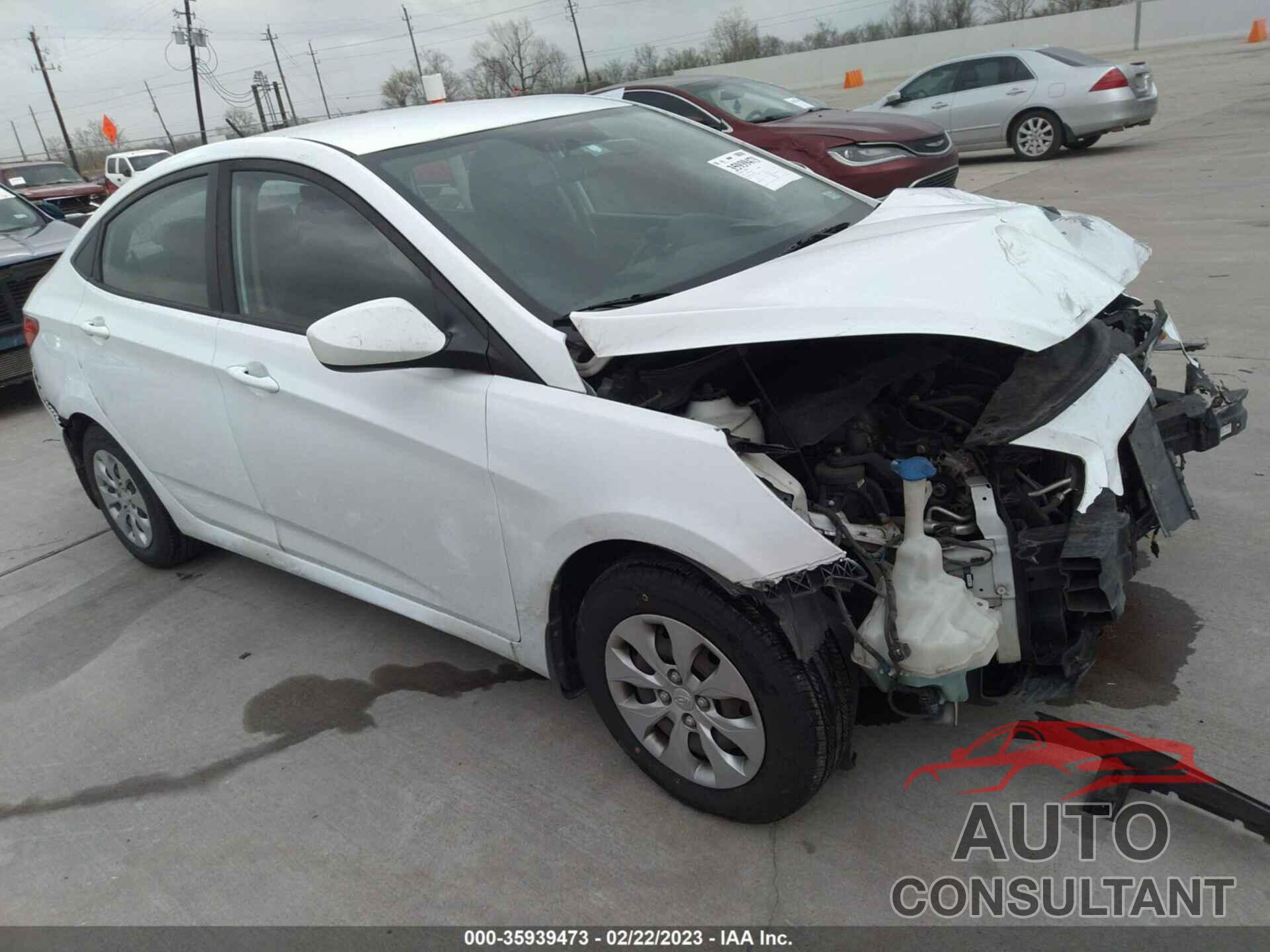 HYUNDAI ACCENT 2016 - KMHCT4AE7GU158050