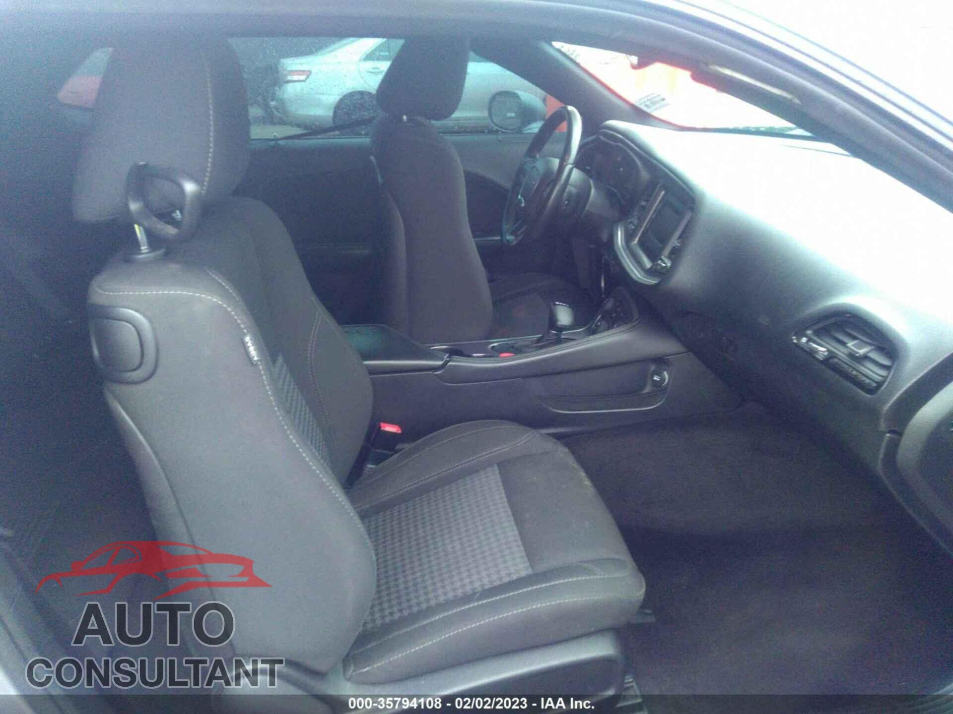 DODGE CHALLENGER 2016 - 2C3CDZAG1GH299915