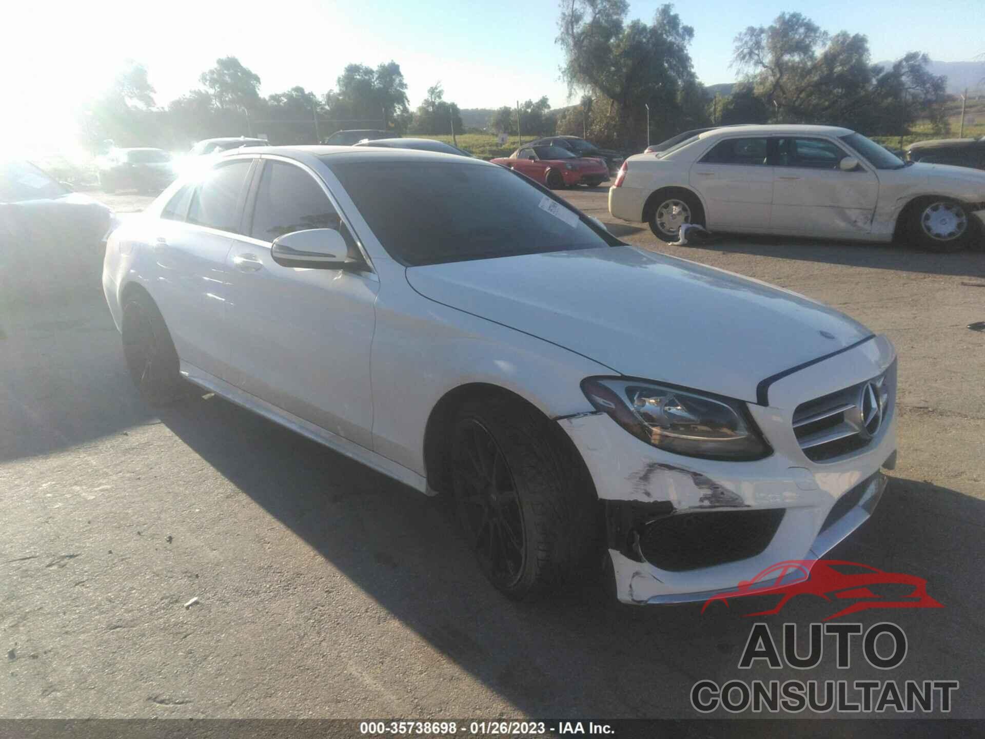MERCEDES-BENZ C-CLASS 2017 - 55SWF4JB8HU184972