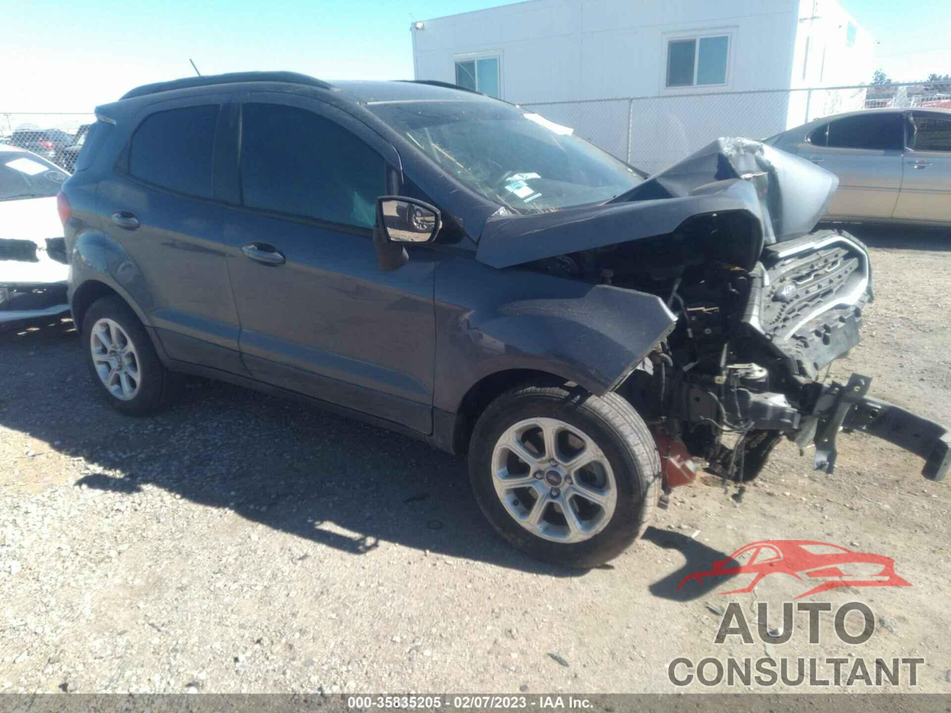 FORD ECOSPORT 2018 - MAJ6P1UL4JC168357