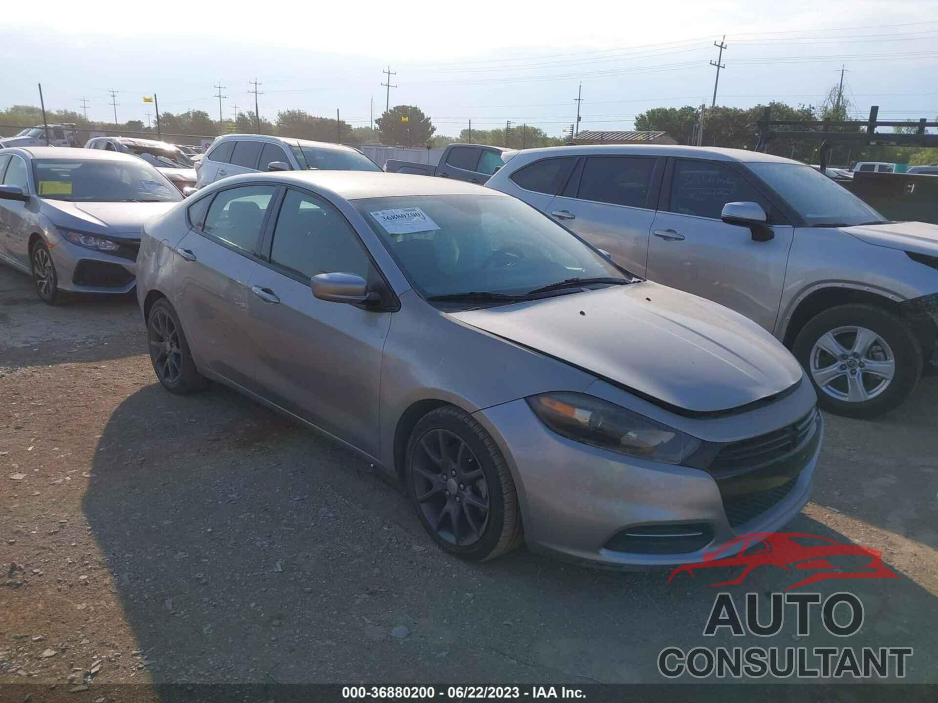 DODGE DART 2015 - 1C3CDFAA0FD119491