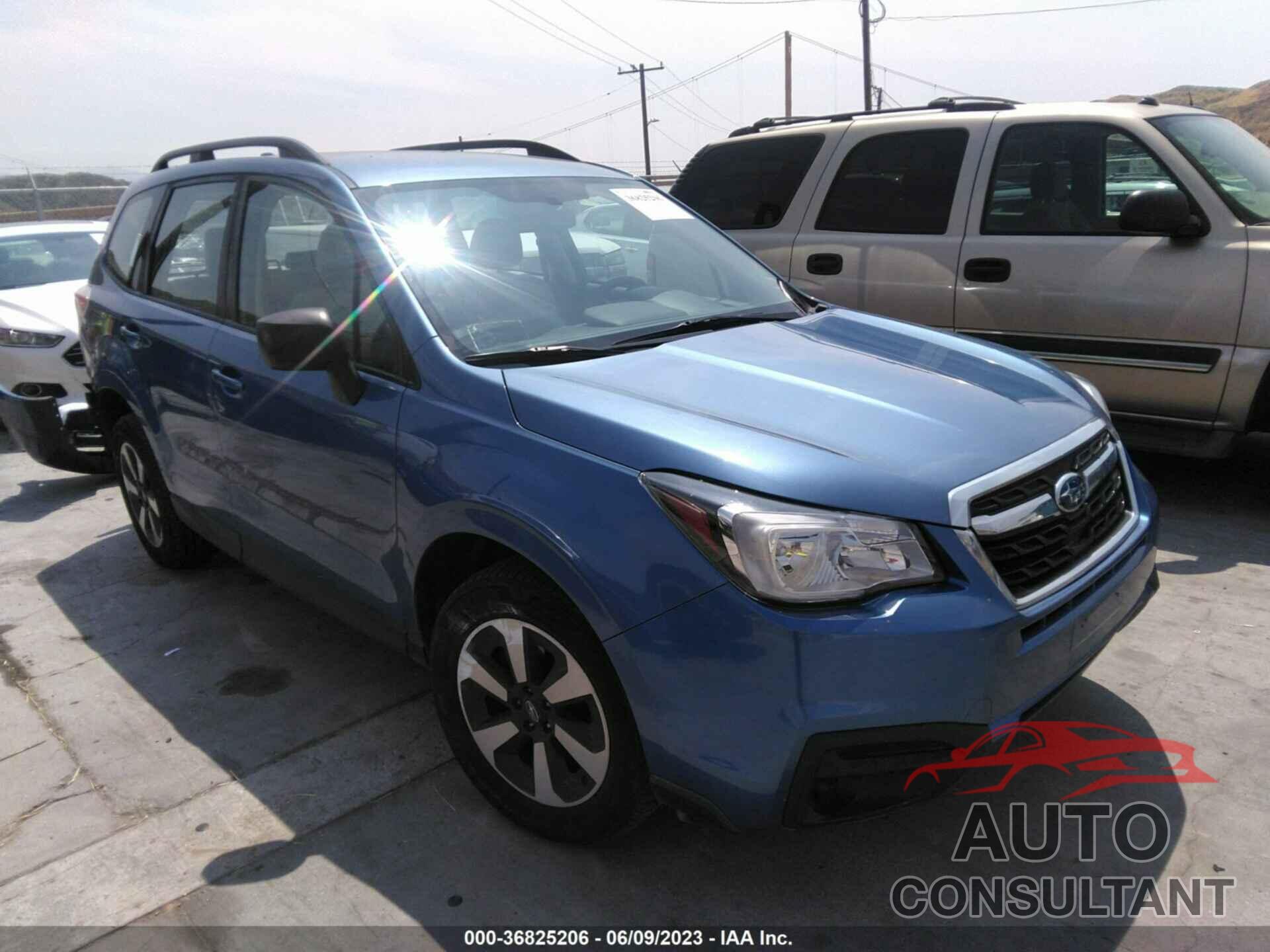 SUBARU FORESTER 2018 - JF2SJABC6JH600528