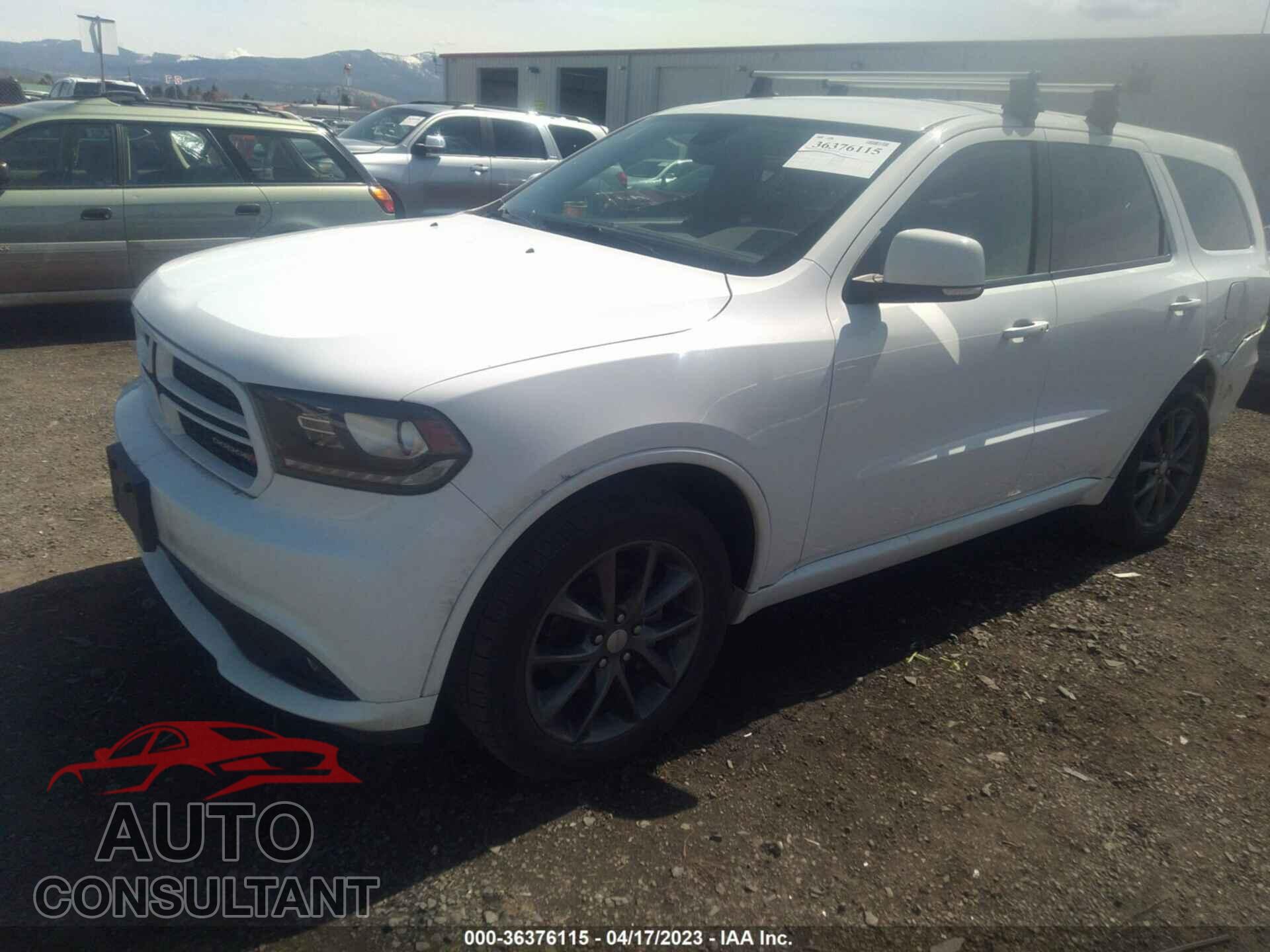 DODGE DURANGO 2017 - 1C4RDJDG6HC931038