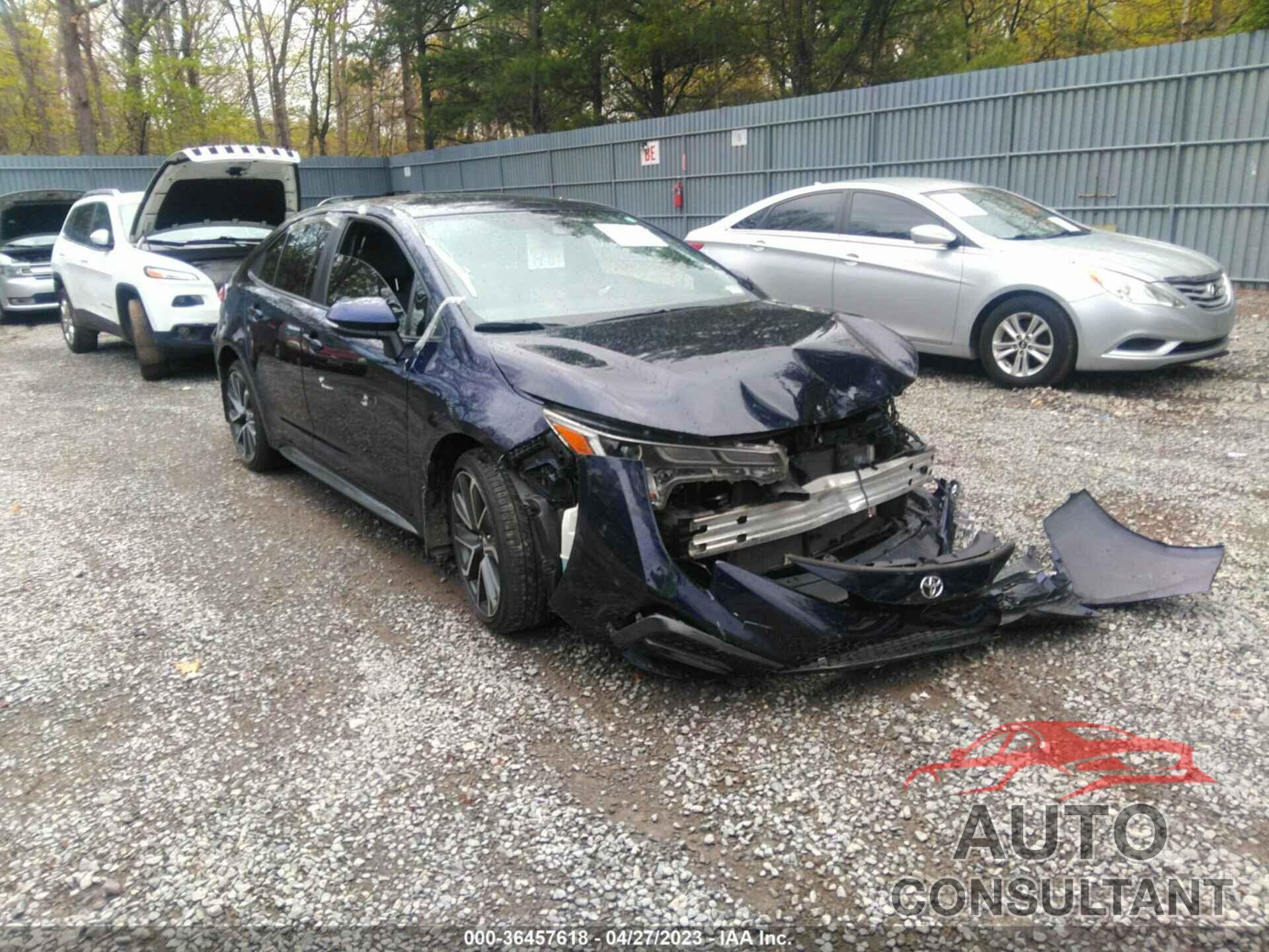 TOYOTA COROLLA 2021 - JTDS4MCE8MJ059292