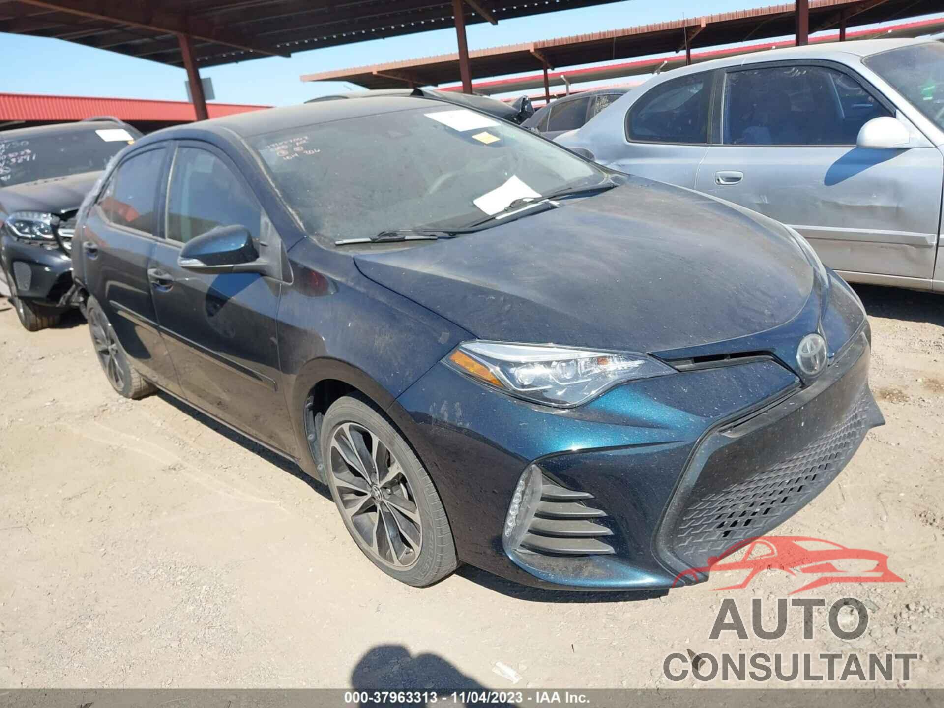 TOYOTA COROLLA 2019 - 2T1BURHE5KC197788