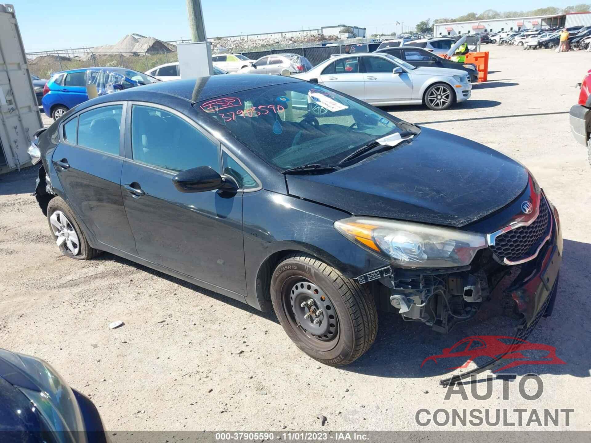 KIA FORTE 2016 - KNAFK4A60G5554406