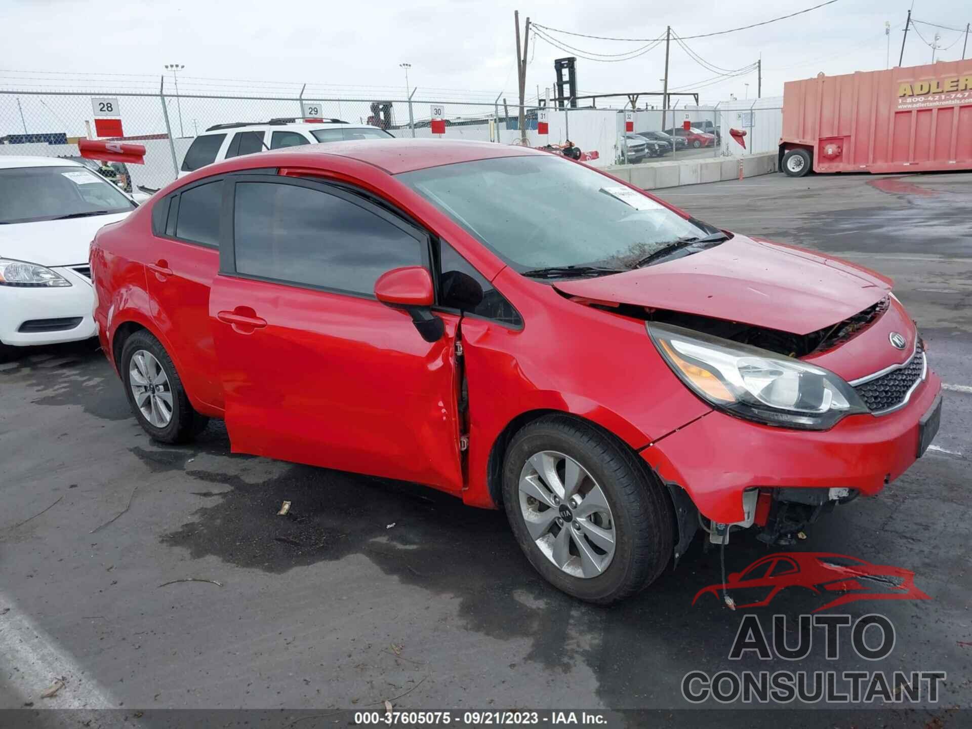 KIA RIO 2016 - KNADN4A32G6676022