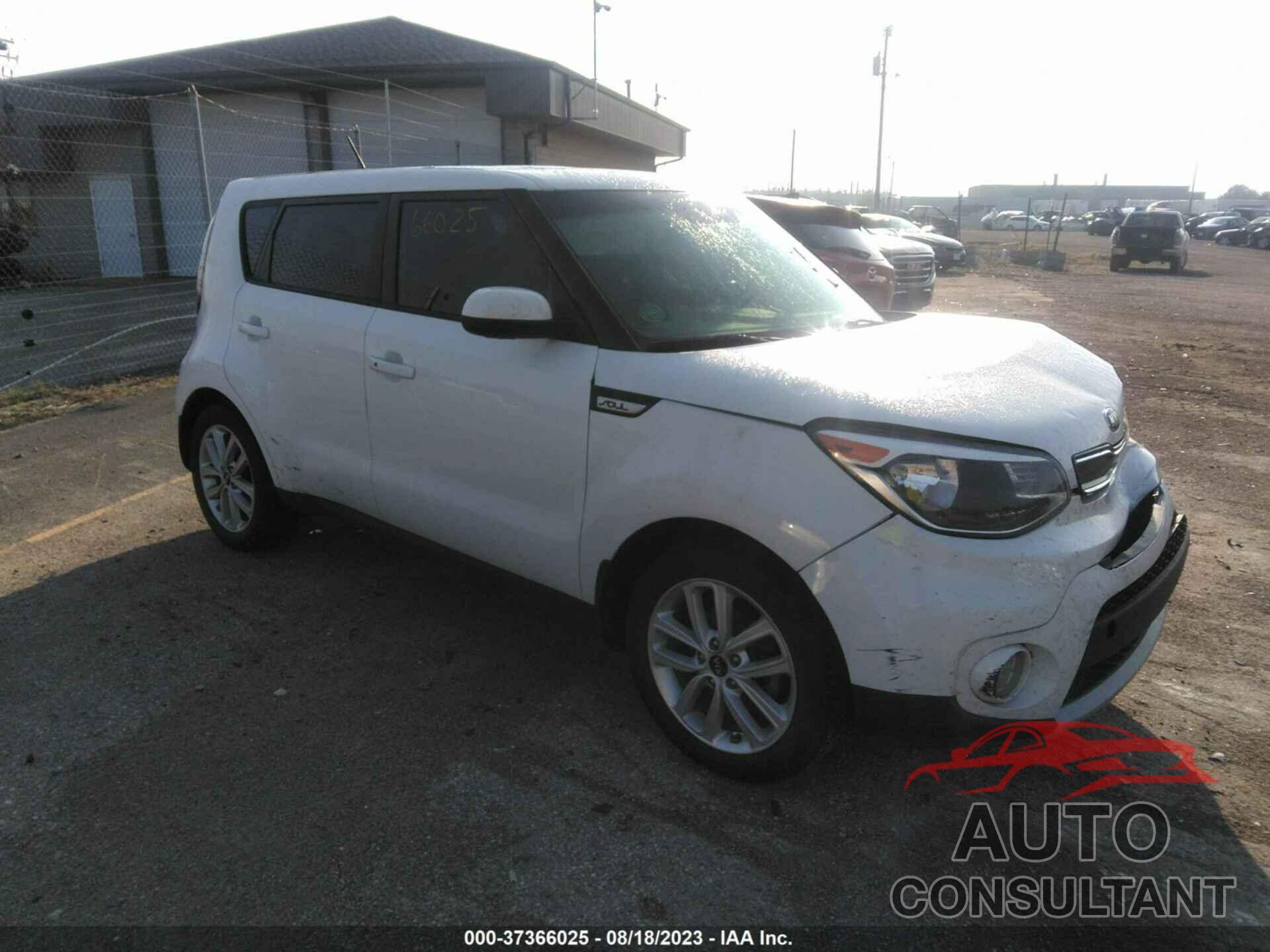 KIA SOUL 2019 - KNDJP3A54K7912135