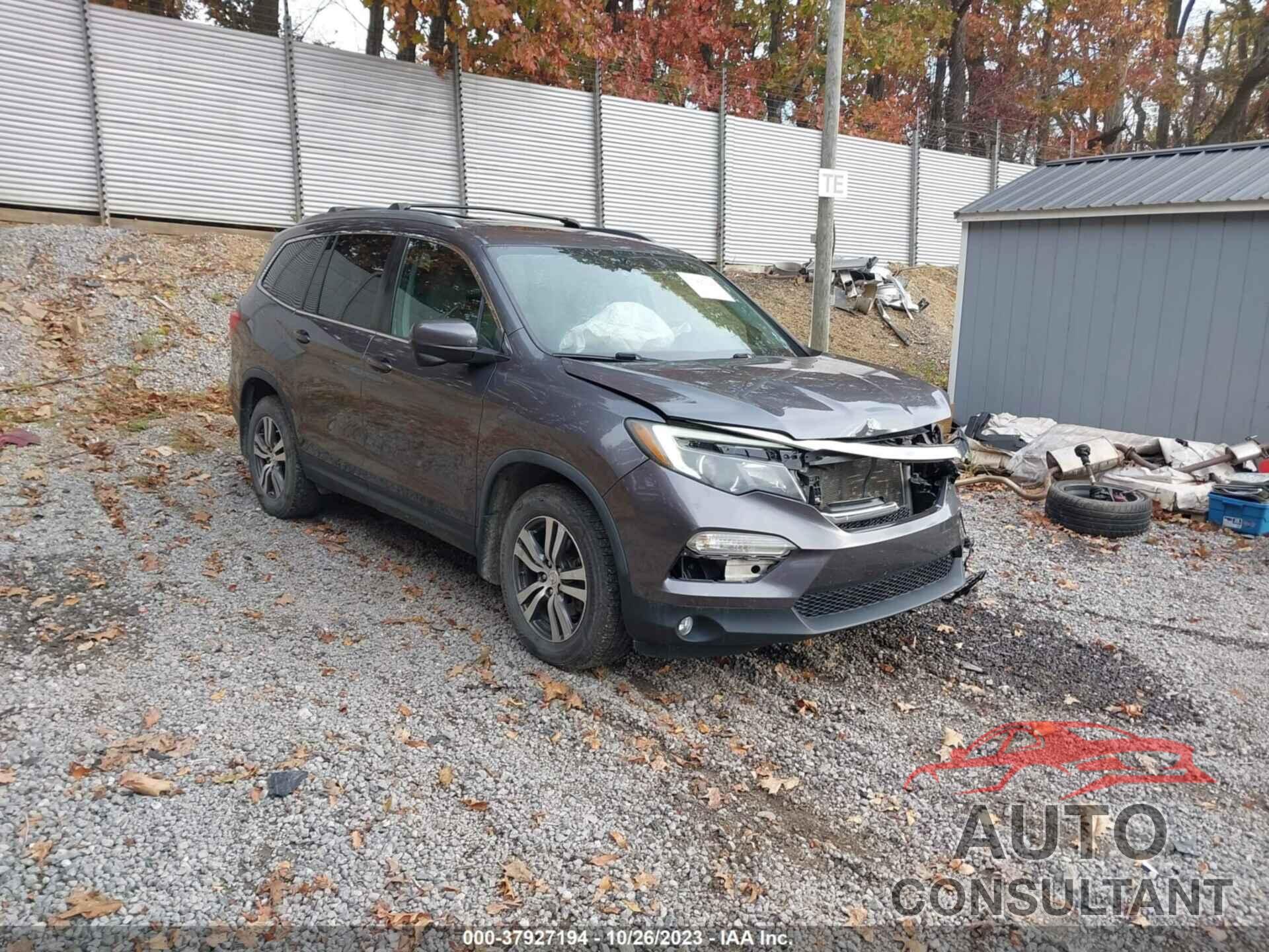 HONDA PILOT 2016 - 5FNYF6H88GB016330