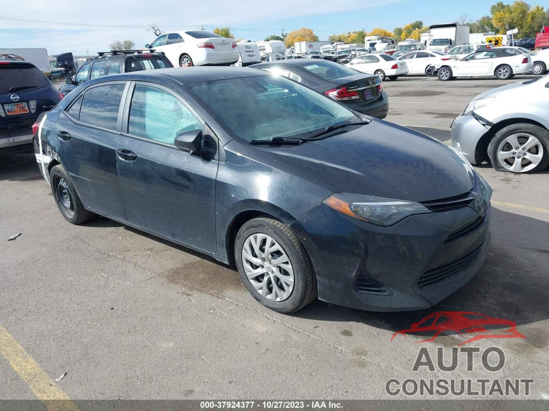 TOYOTA COROLLA 2019 - 2T1BURHE9KC136637