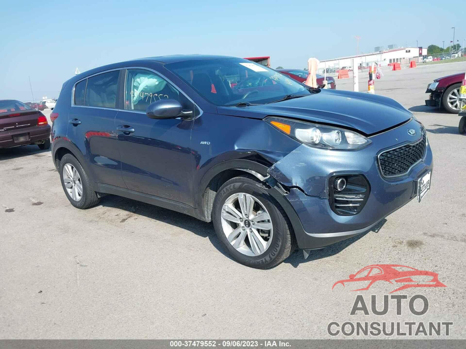 KIA SPORTAGE 2017 - KNDPMCAC1H7192612