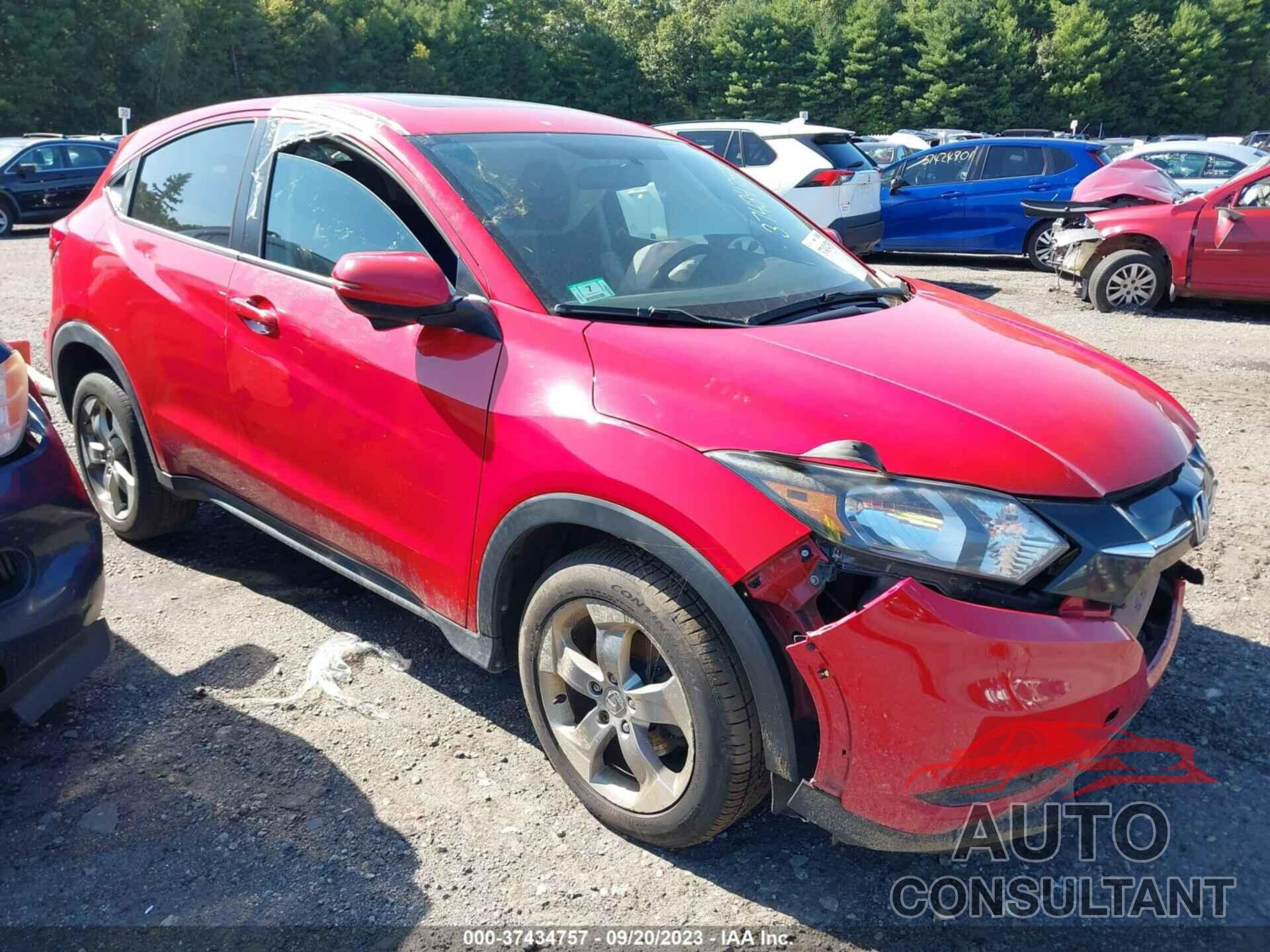 HONDA HR-V 2017 - 3CZRU6H5XHM711447
