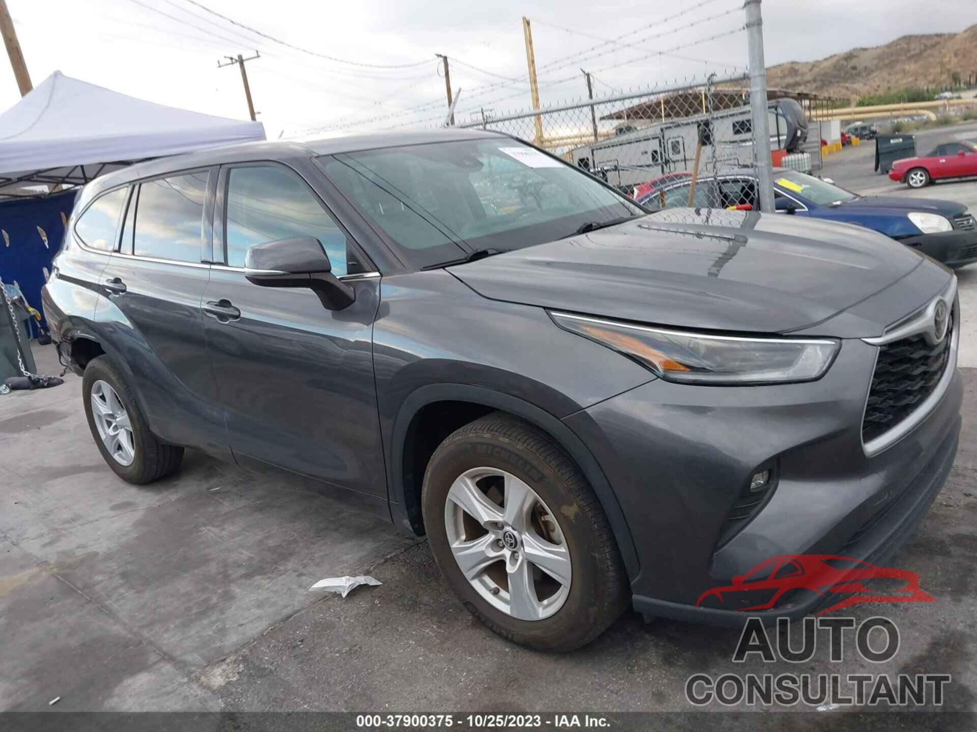 TOYOTA HIGHLANDER 2021 - 5TDZZRAH1MS061222