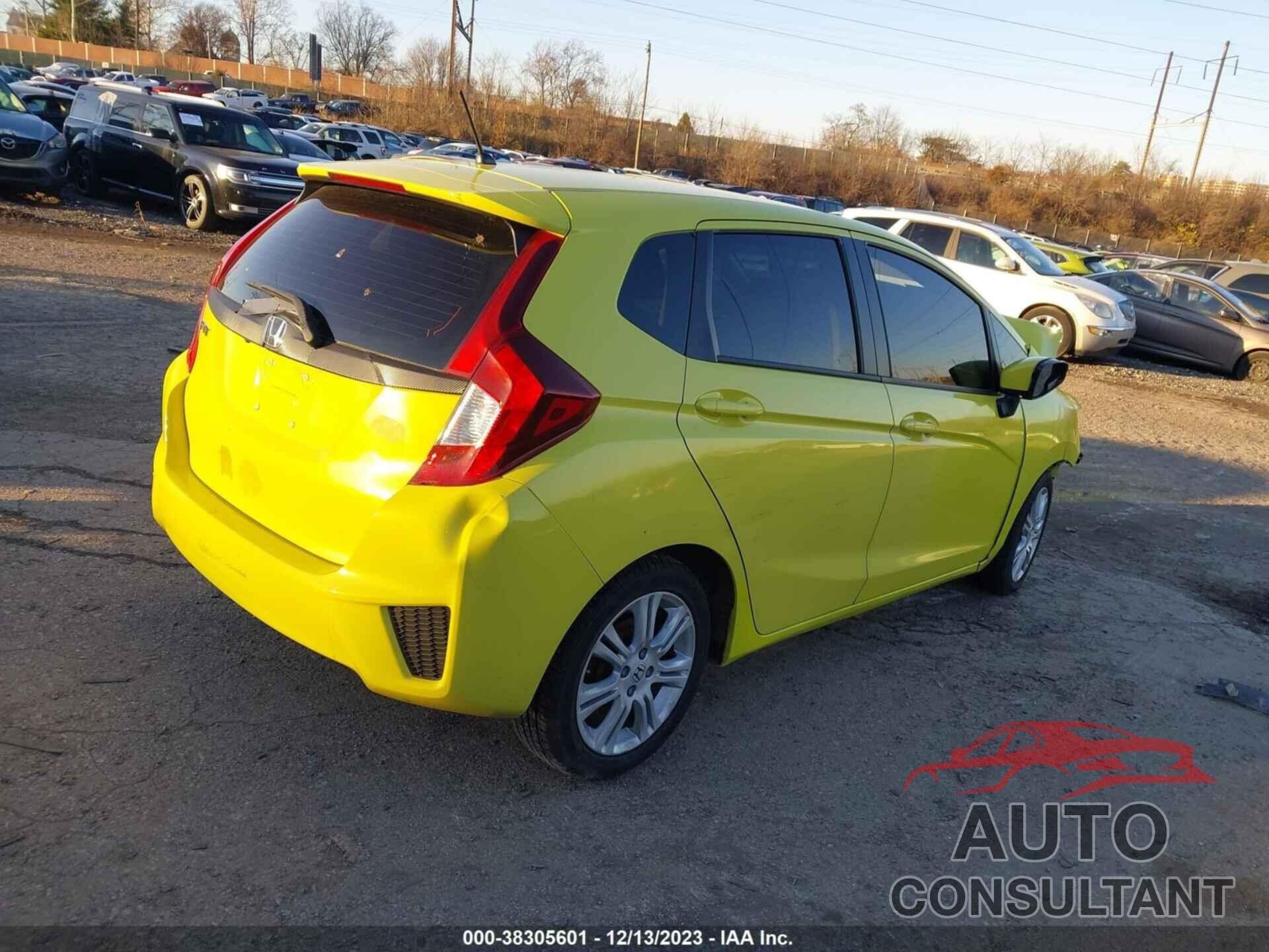 HONDA FIT 2016 - JHMGK5H52GX009630