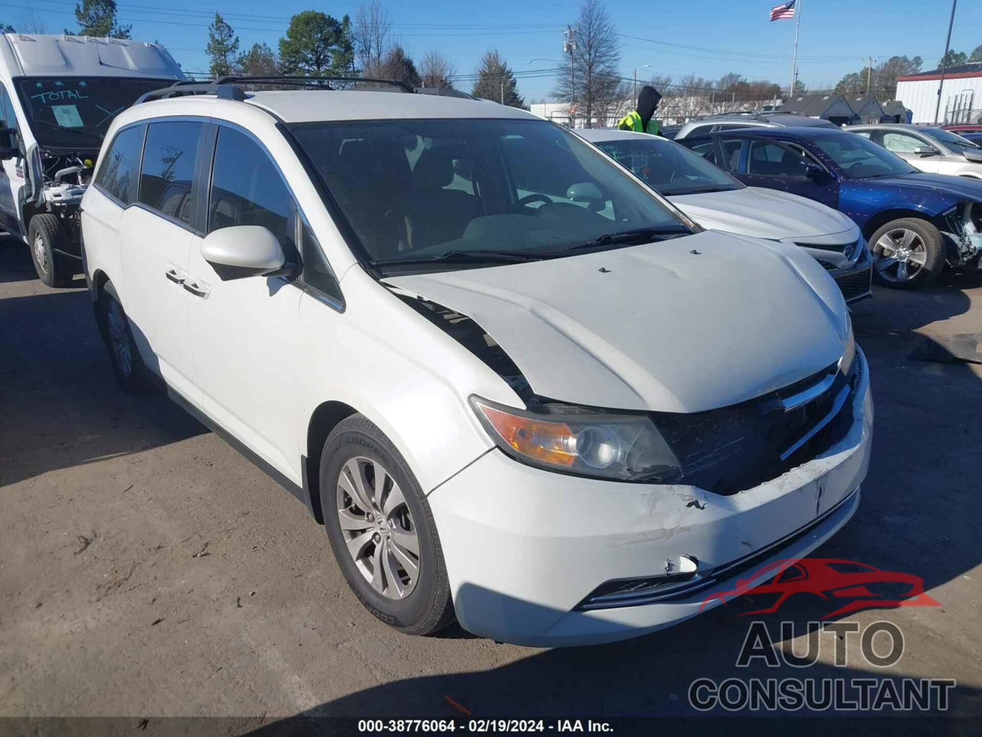 HONDA ODYSSEY 2016 - 5FNRL5H33GB083011