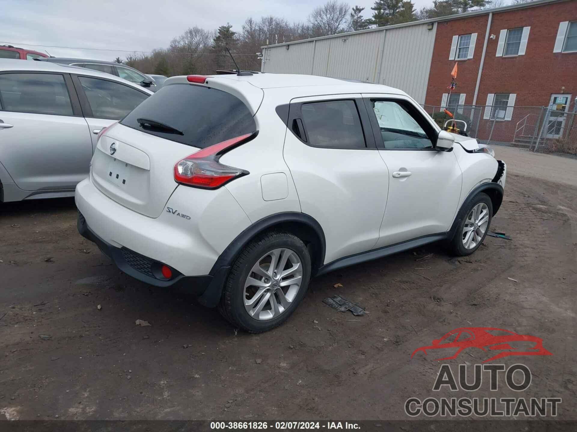 NISSAN JUKE 2016 - JN8AF5MV8GT651816