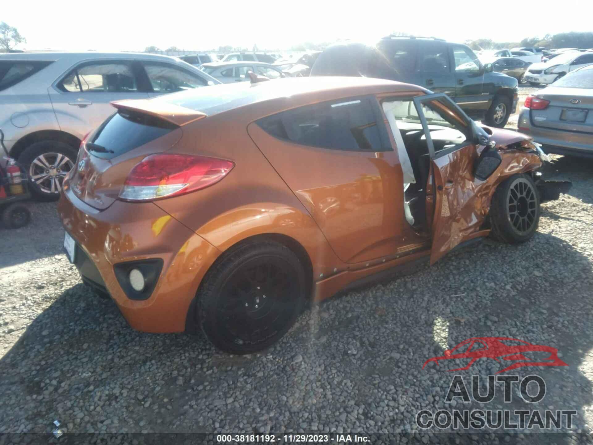 HYUNDAI VELOSTER 2016 - KMHTC6AE6GU271970