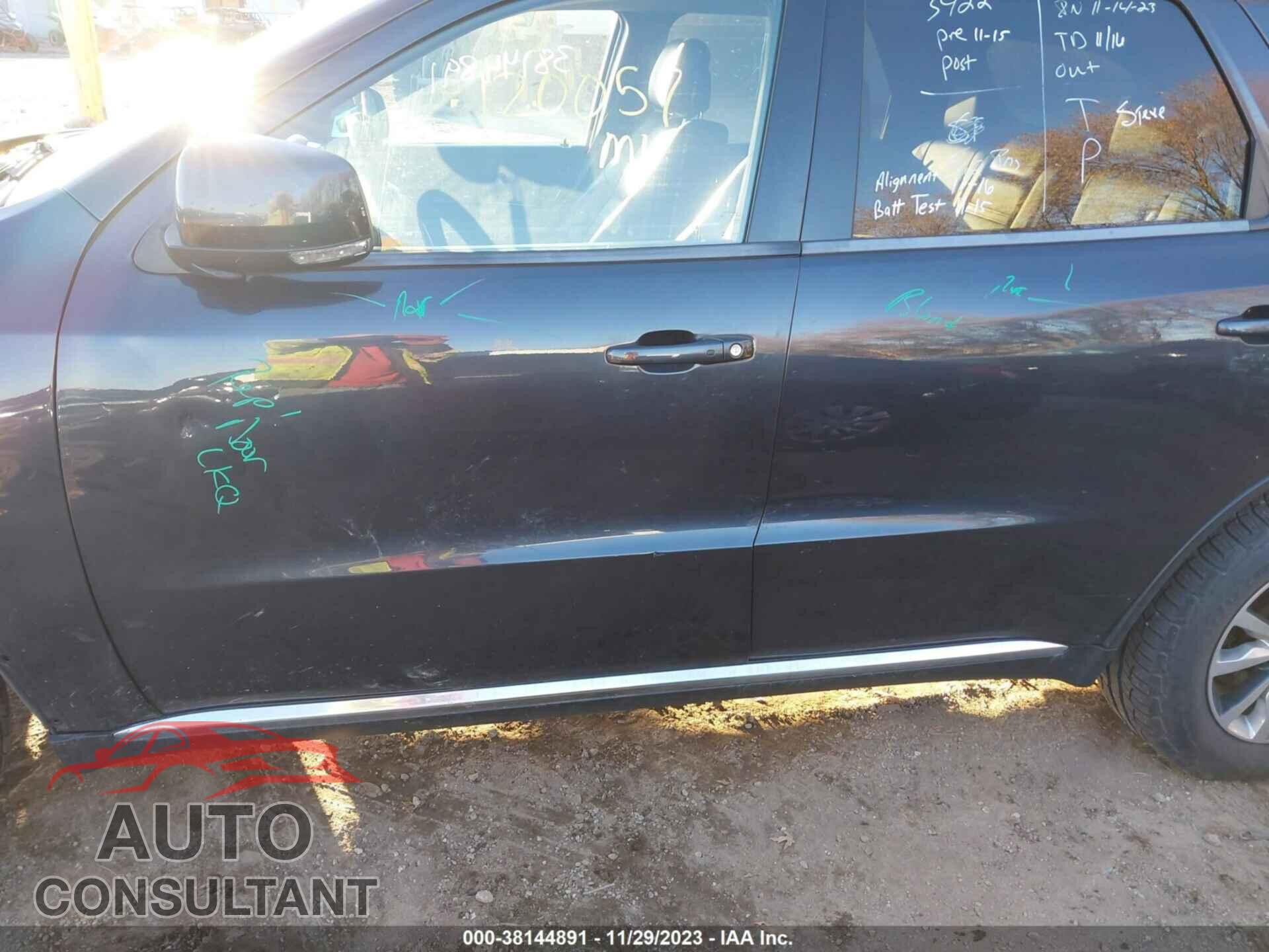DODGE DURANGO 2016 - 1C4RDJDGXGC323019