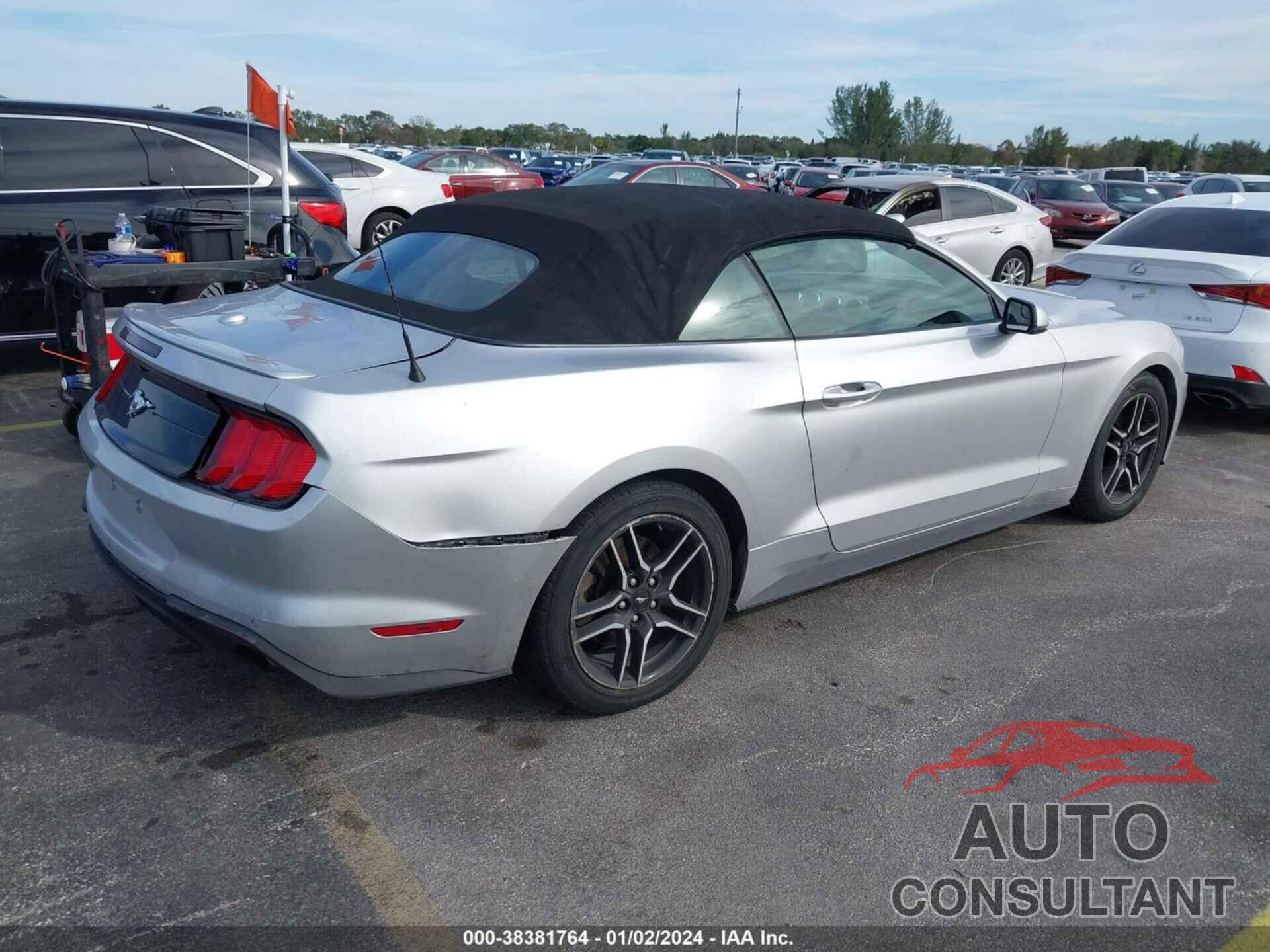 FORD MUSTANG 2019 - 1FATP8UH0K5170734