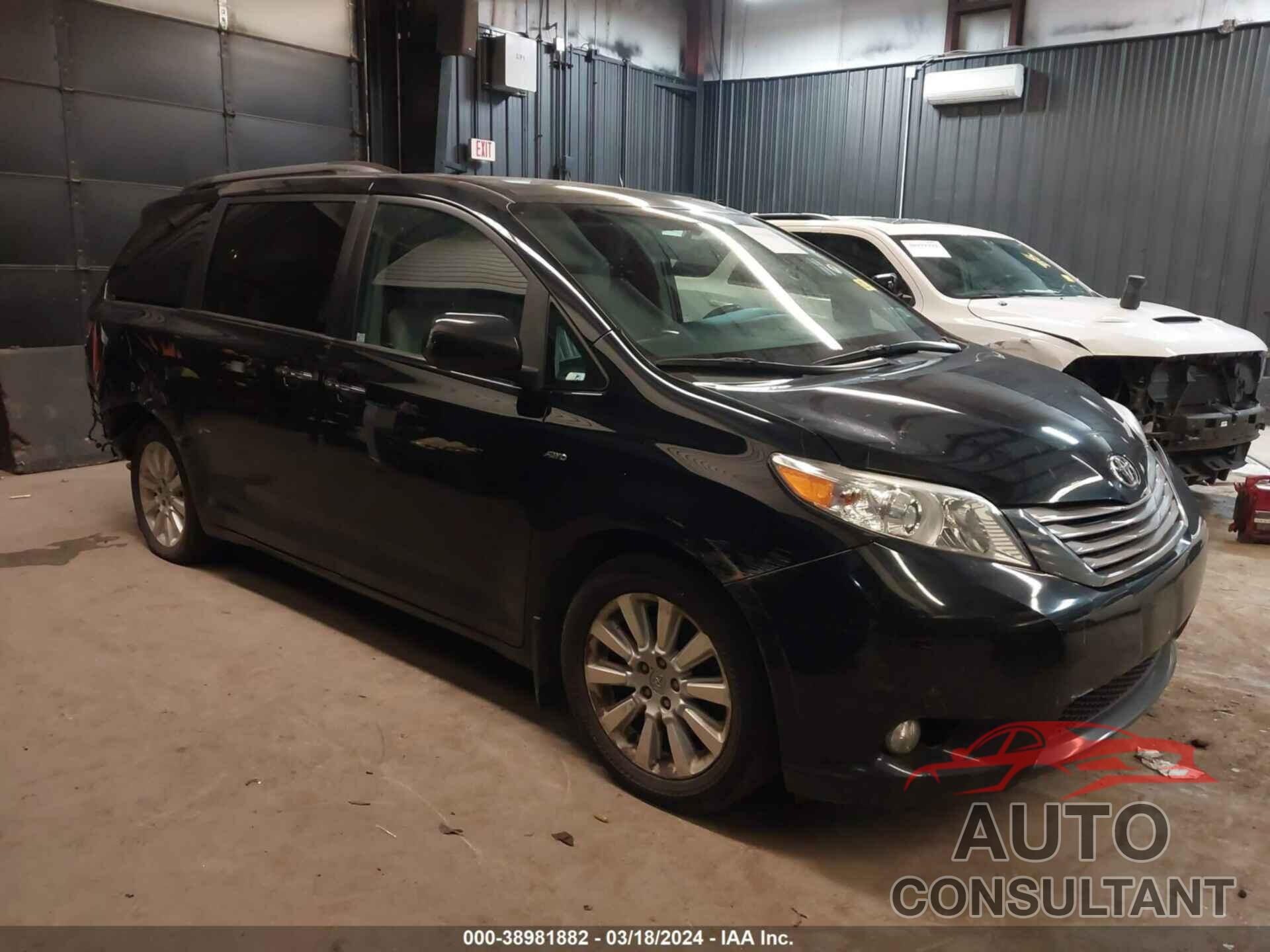 TOYOTA SIENNA 2016 - 5TDDK3DCXGS136273