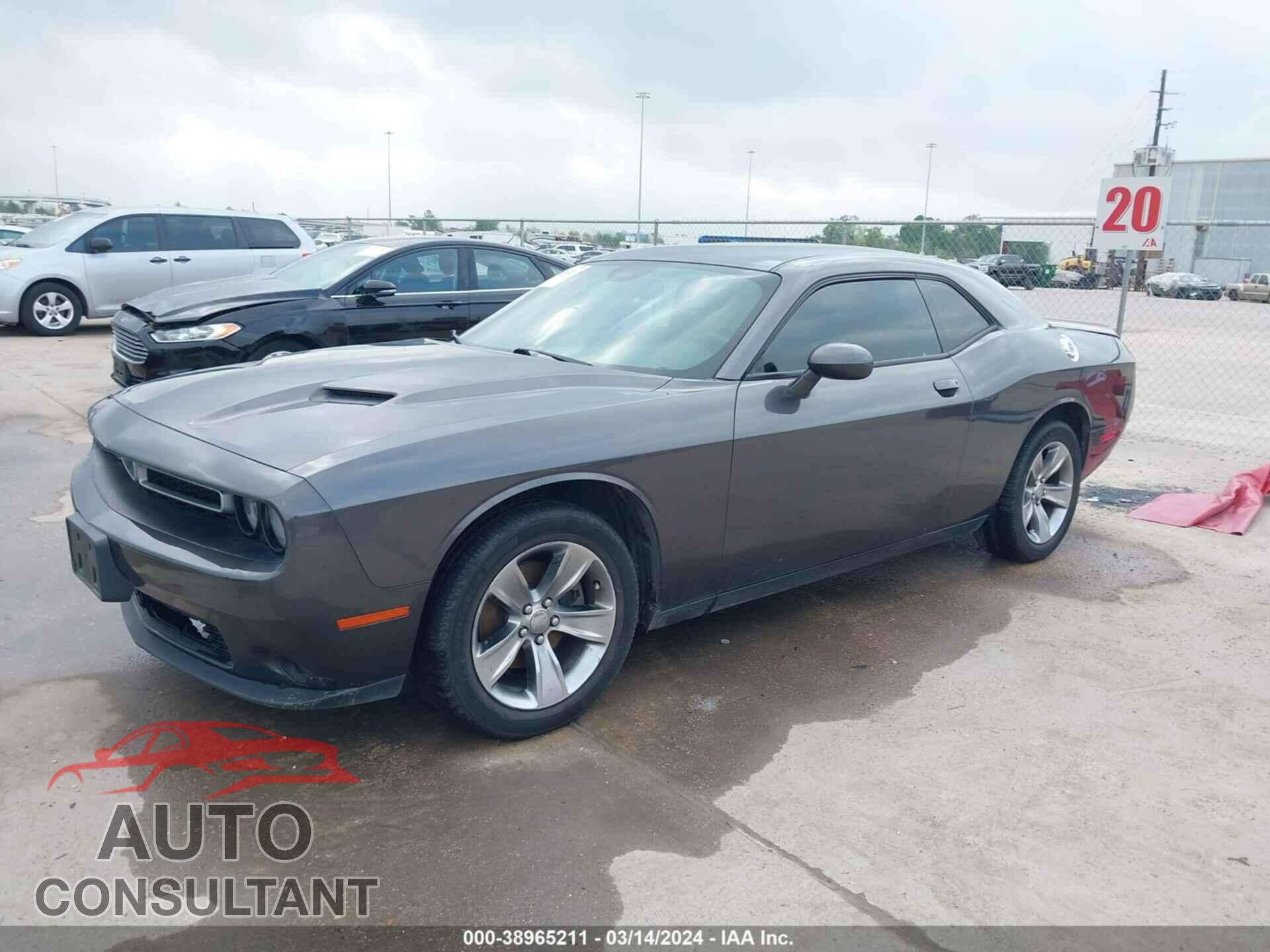 DODGE CHALLENGER 2019 - 2C3CDZAG2KH606517