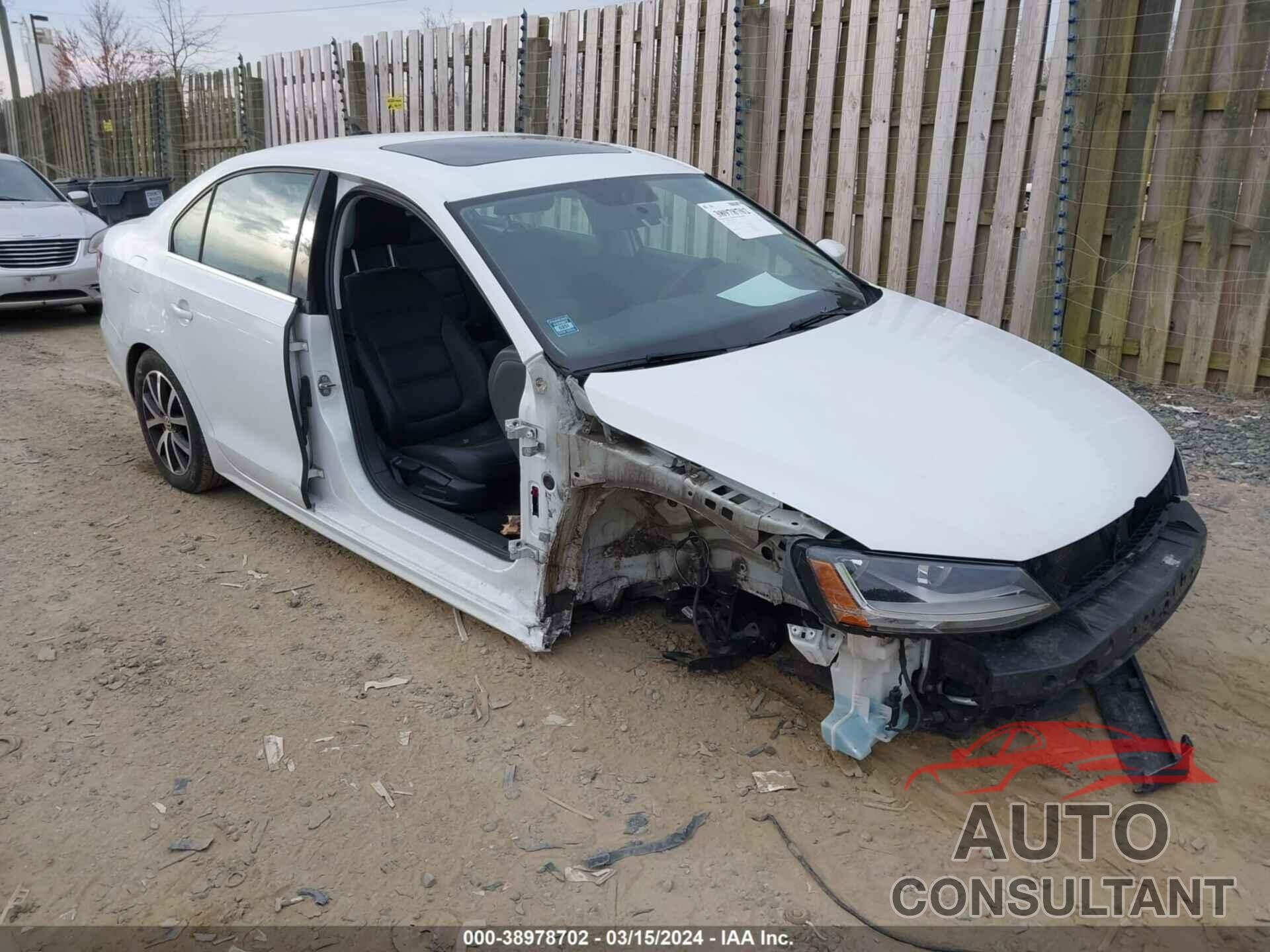 VOLKSWAGEN JETTA 2017 - 3VWB67AJ6HM223026