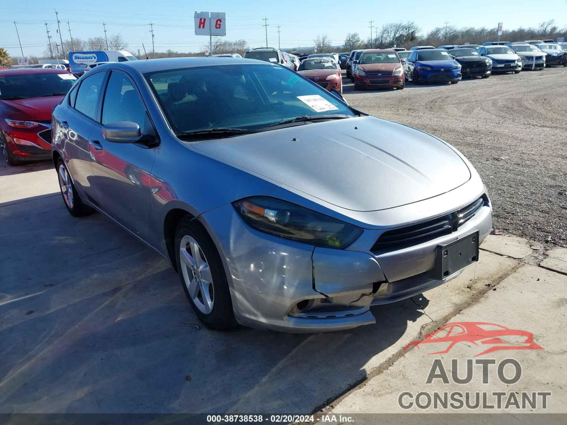 DODGE DART 2016 - 1C3CDFBB7GD538155