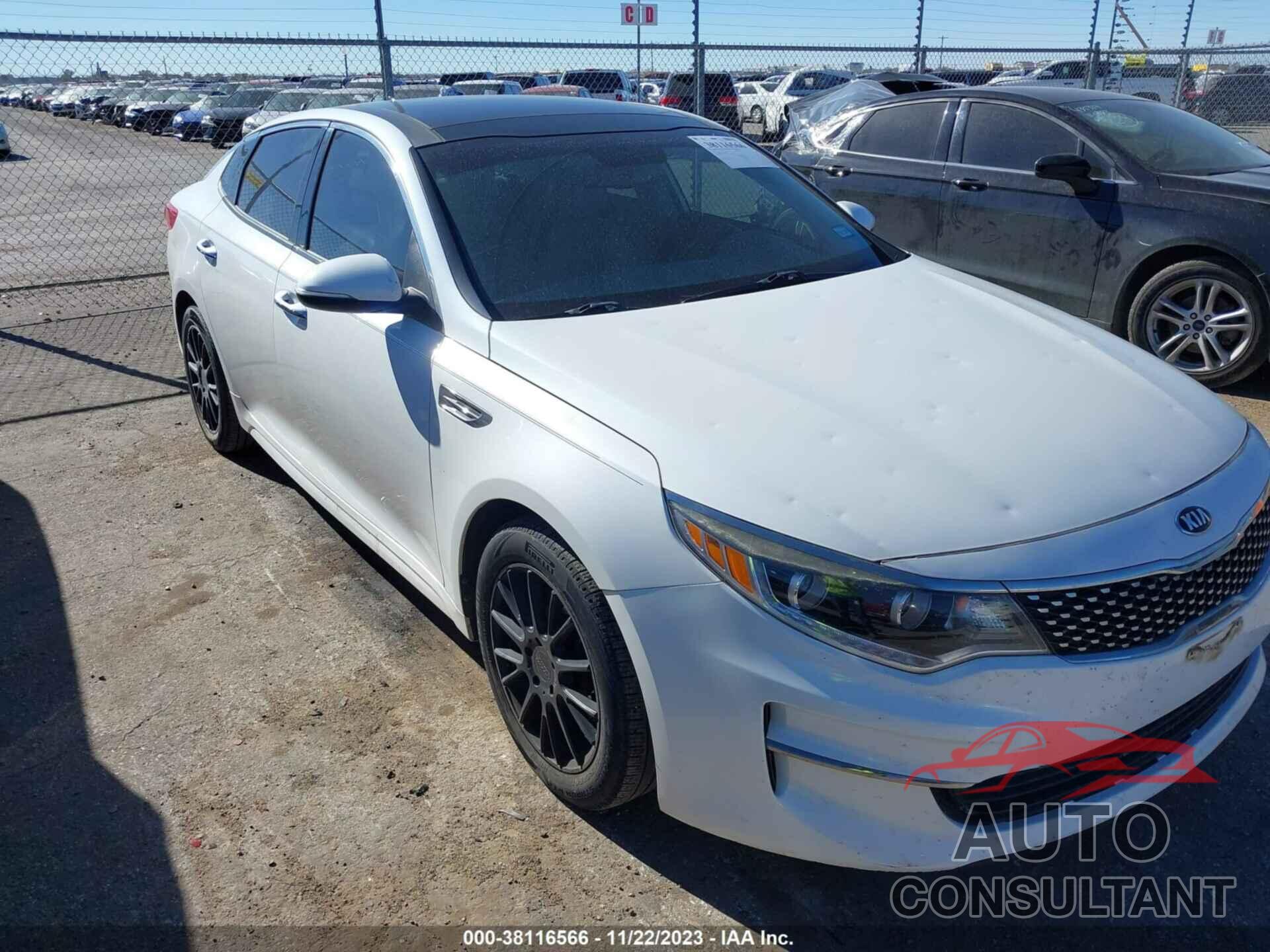 KIA OPTIMA 2016 - 5XXGU4L34GG098071