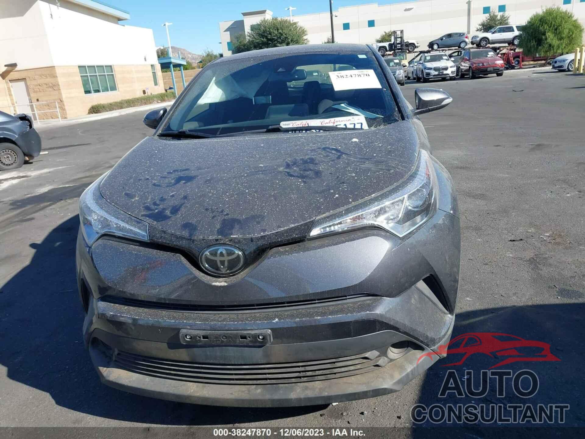 TOYOTA C-HR 2019 - JTNKHMBX5K1042191