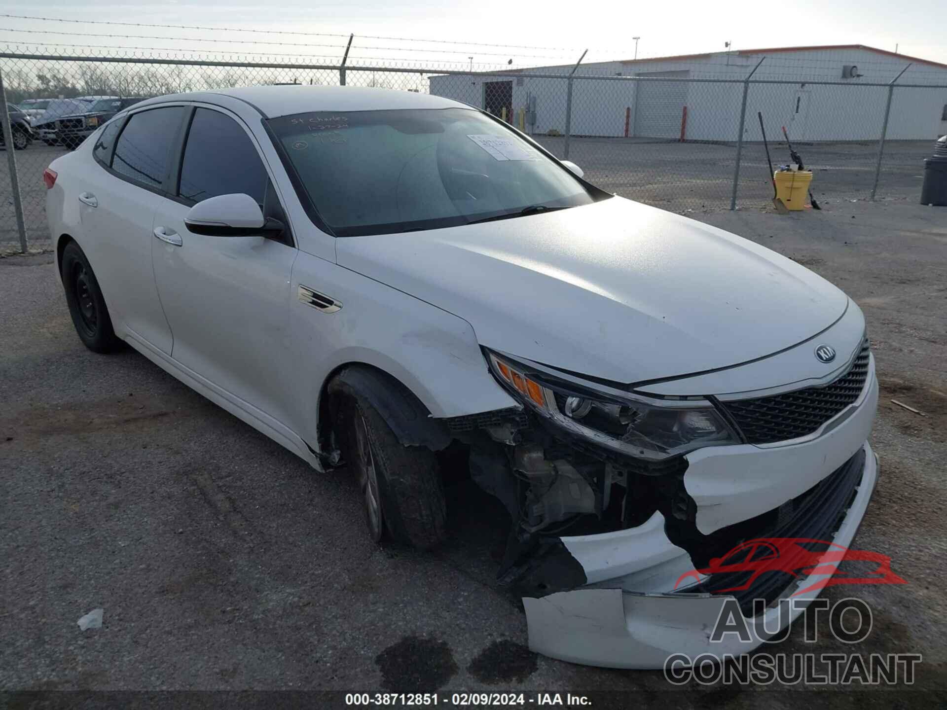 KIA OPTIMA 2016 - 5XXGT4L33GG111136