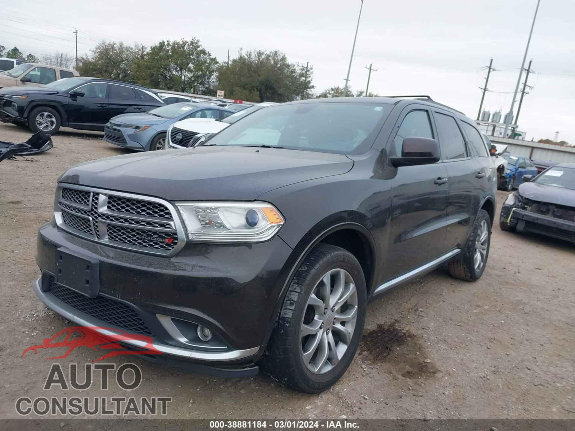 DODGE DURANGO 2017 - 1C4RDHAG1HC762107
