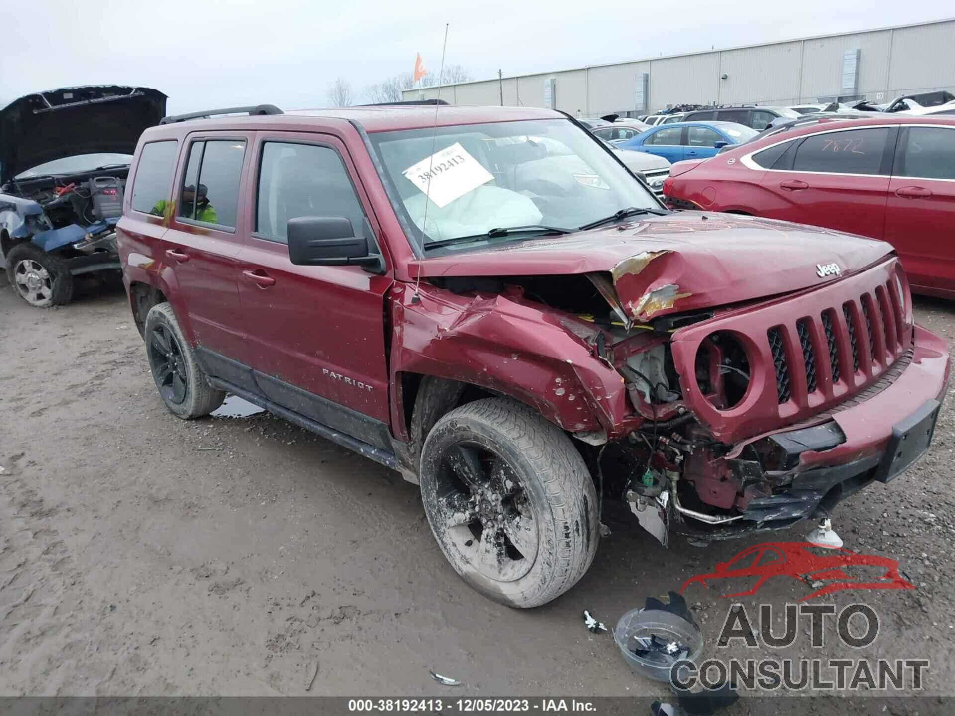 JEEP PATRIOT 2016 - 1C4NJRFBXGD581168