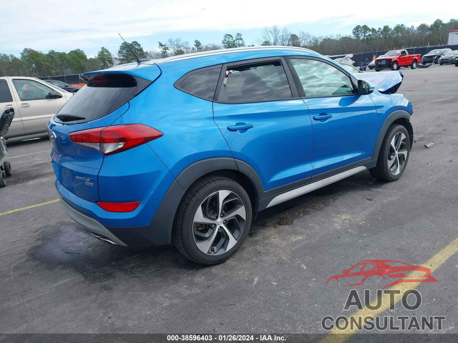 HYUNDAI TUCSON 2017 - KM8J3CA29HU388018