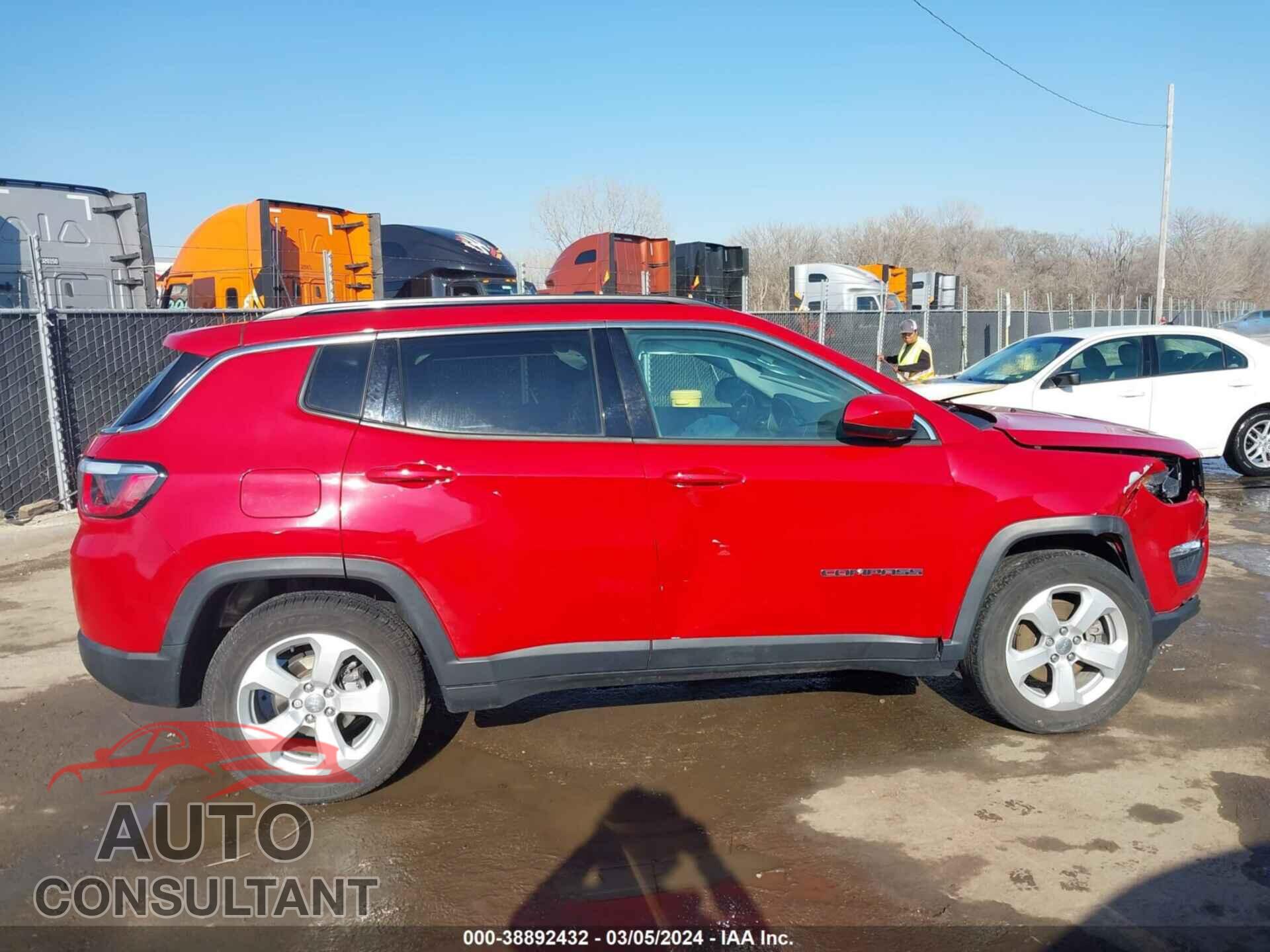JEEP COMPASS 2019 - 3C4NJCBB7KT715902