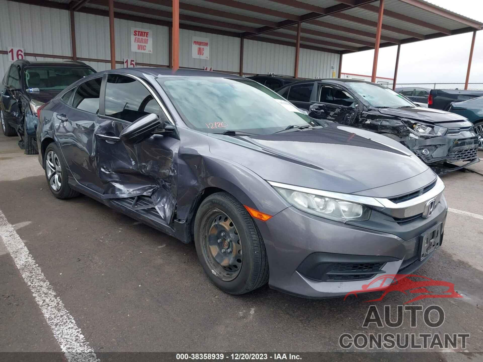 HONDA CIVIC 2017 - 19XFC2F54HE081930