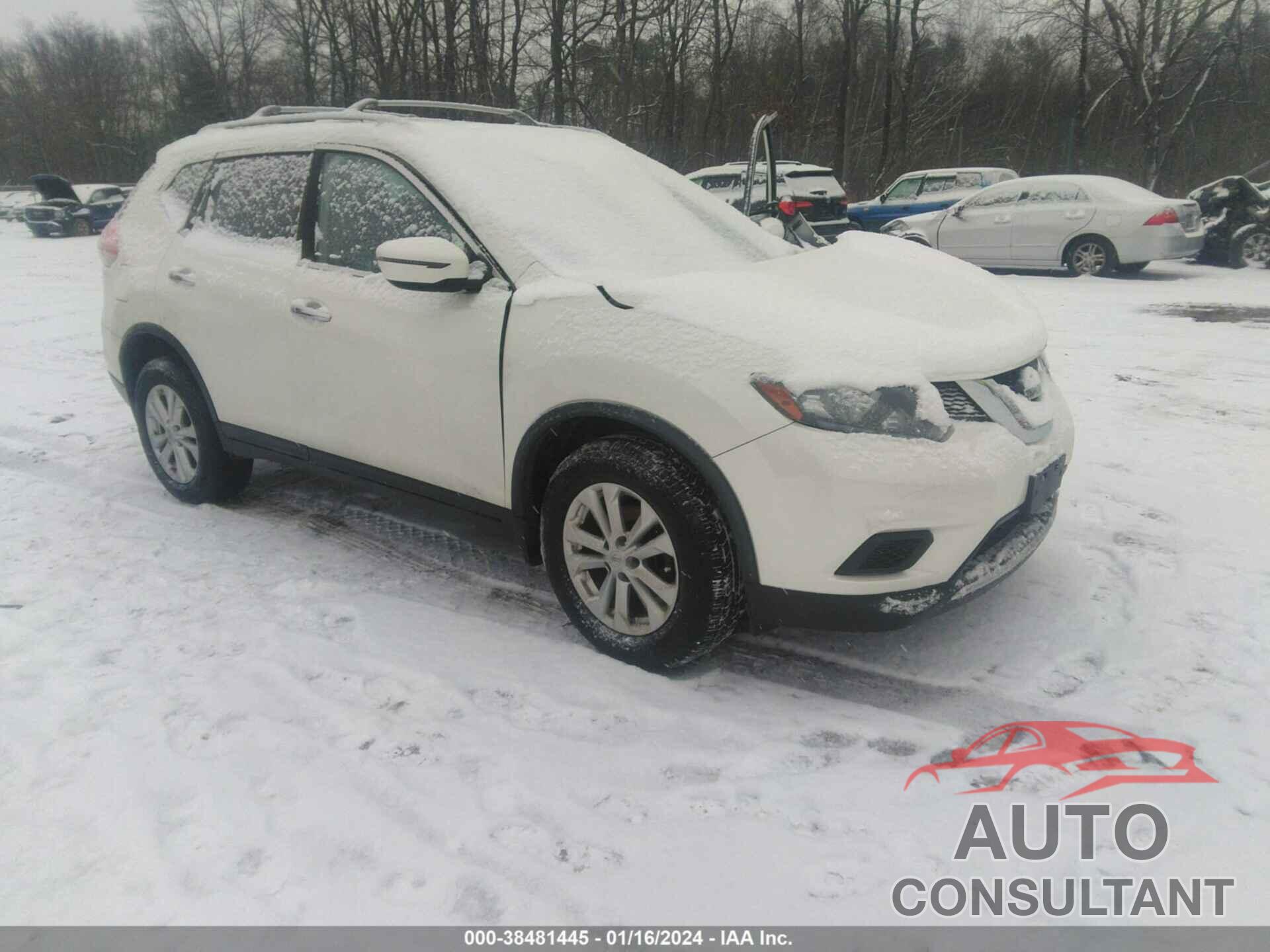 NISSAN ROGUE 2016 - KNMAT2MV2GP720916