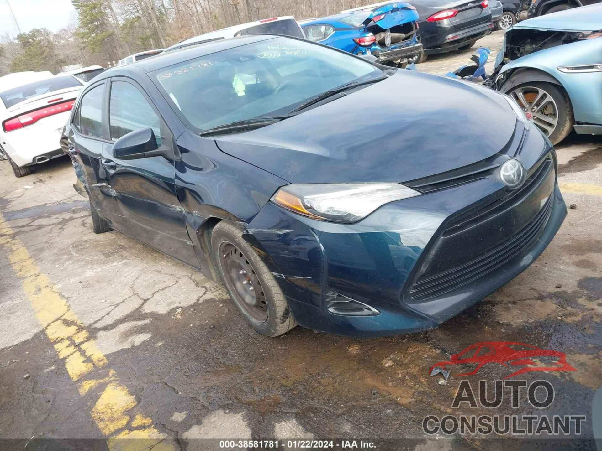 TOYOTA COROLLA 2019 - 2T1BURHE2KC132896