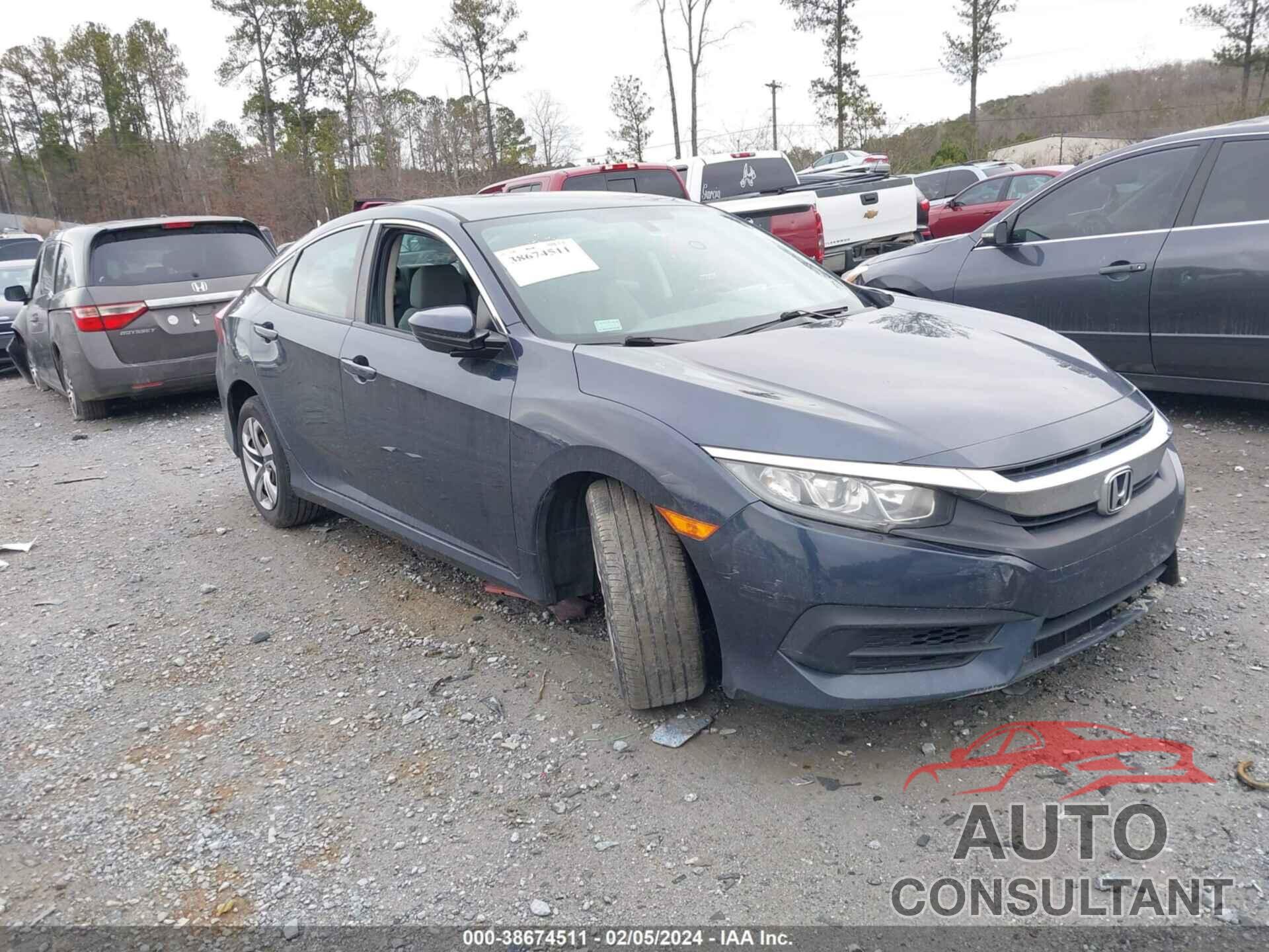 HONDA CIVIC 2016 - 19XFC2F53GE080735