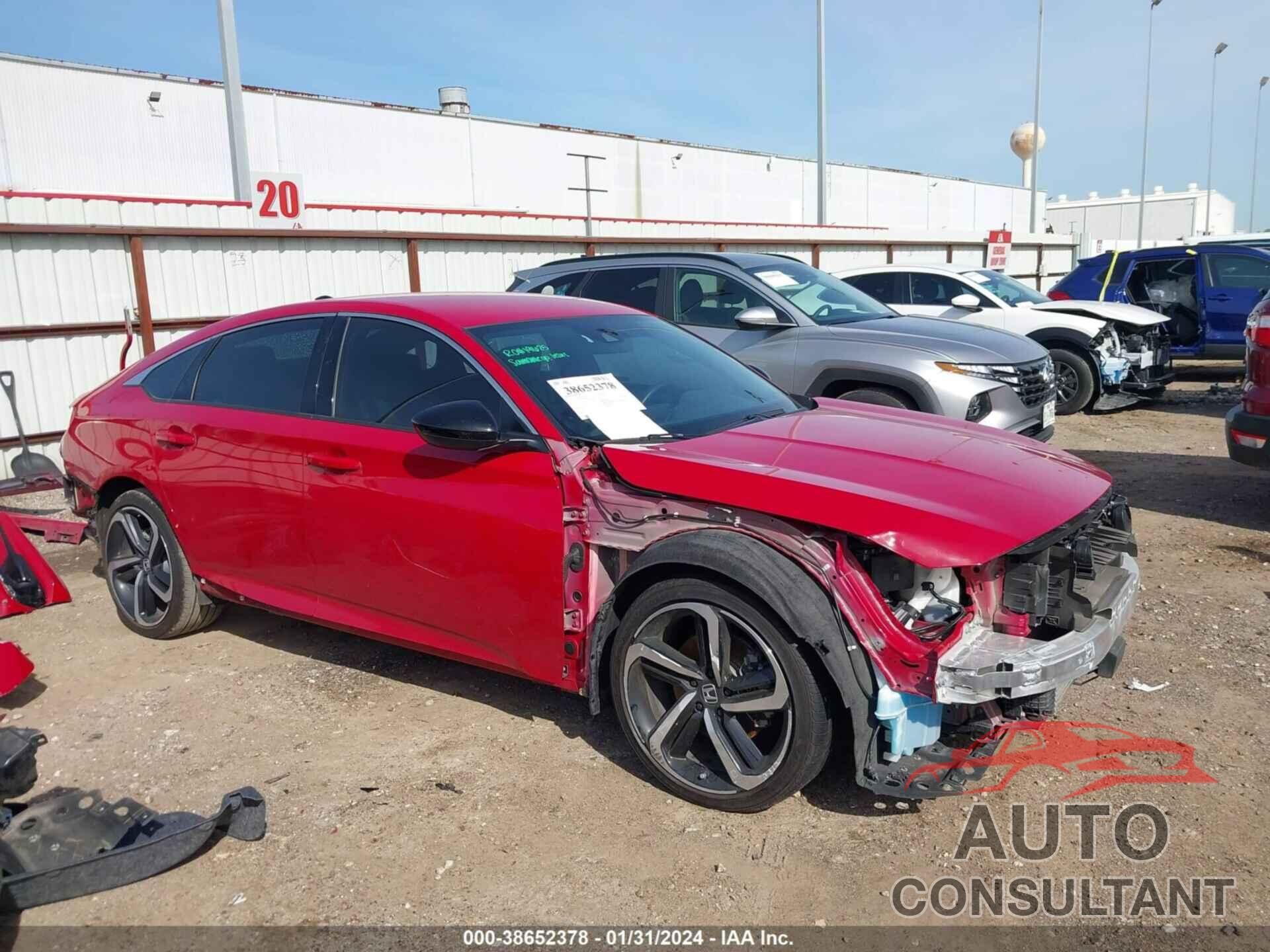 HONDA ACCORD 2022 - 1HGCV1F38NA004094