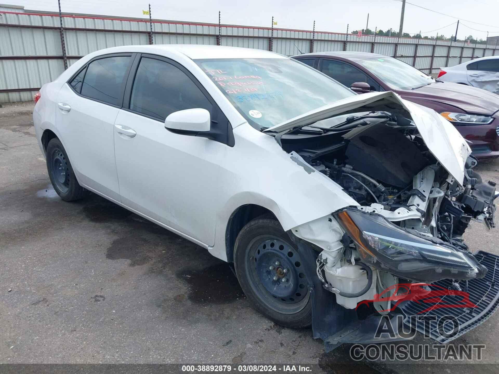 TOYOTA COROLLA 2017 - 5YFBURHE1HP583763